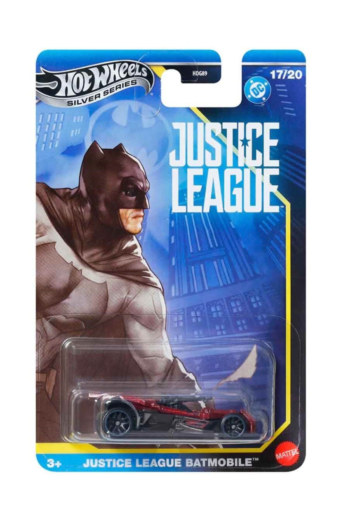HOT WHEELS Batman Araçlar HDG89 - Jby08 Justice League Batmobile