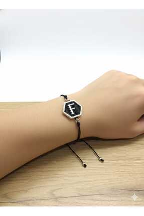 Takıcınız Harf yazılı miyuki bileklik
