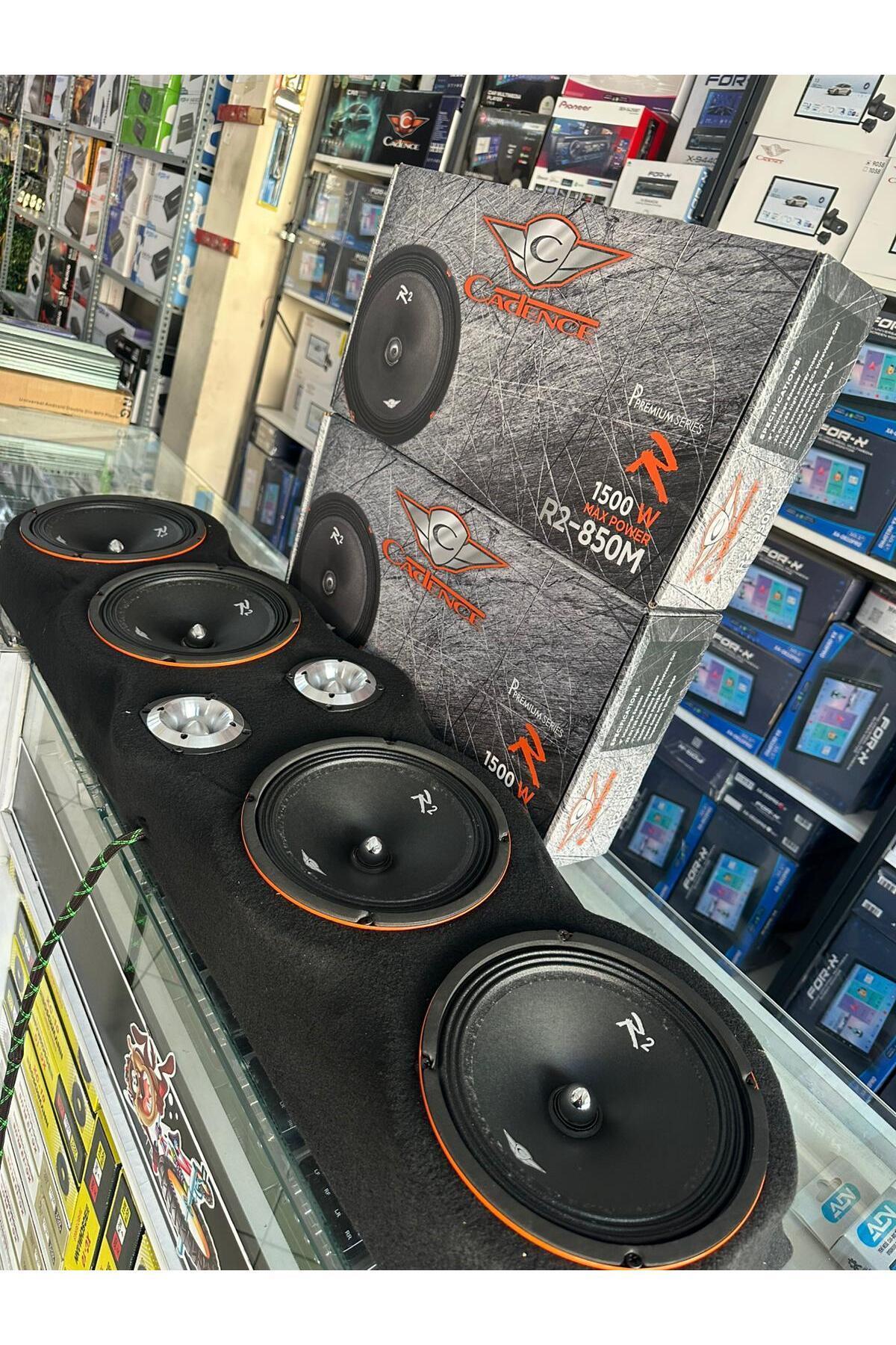 BSSOUND 4 ADET 20 CM MİDRANGE 2 ADET DOM TWETER ÜNİVERSAL PANDİZOT