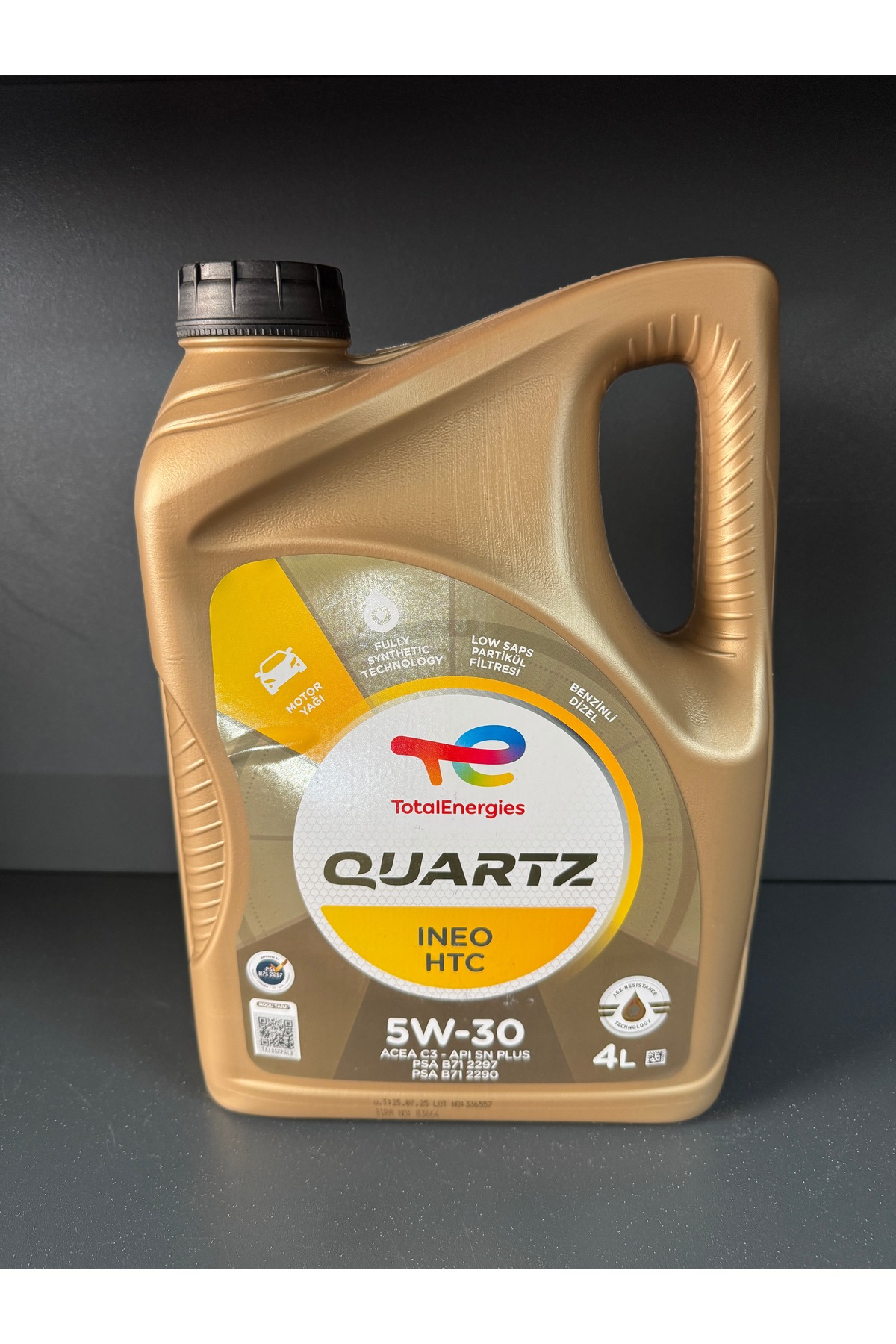 Total Quartz Ineo Htc 5w-30 Motor Yağı 4 Lt Düşük Saps Yüksek