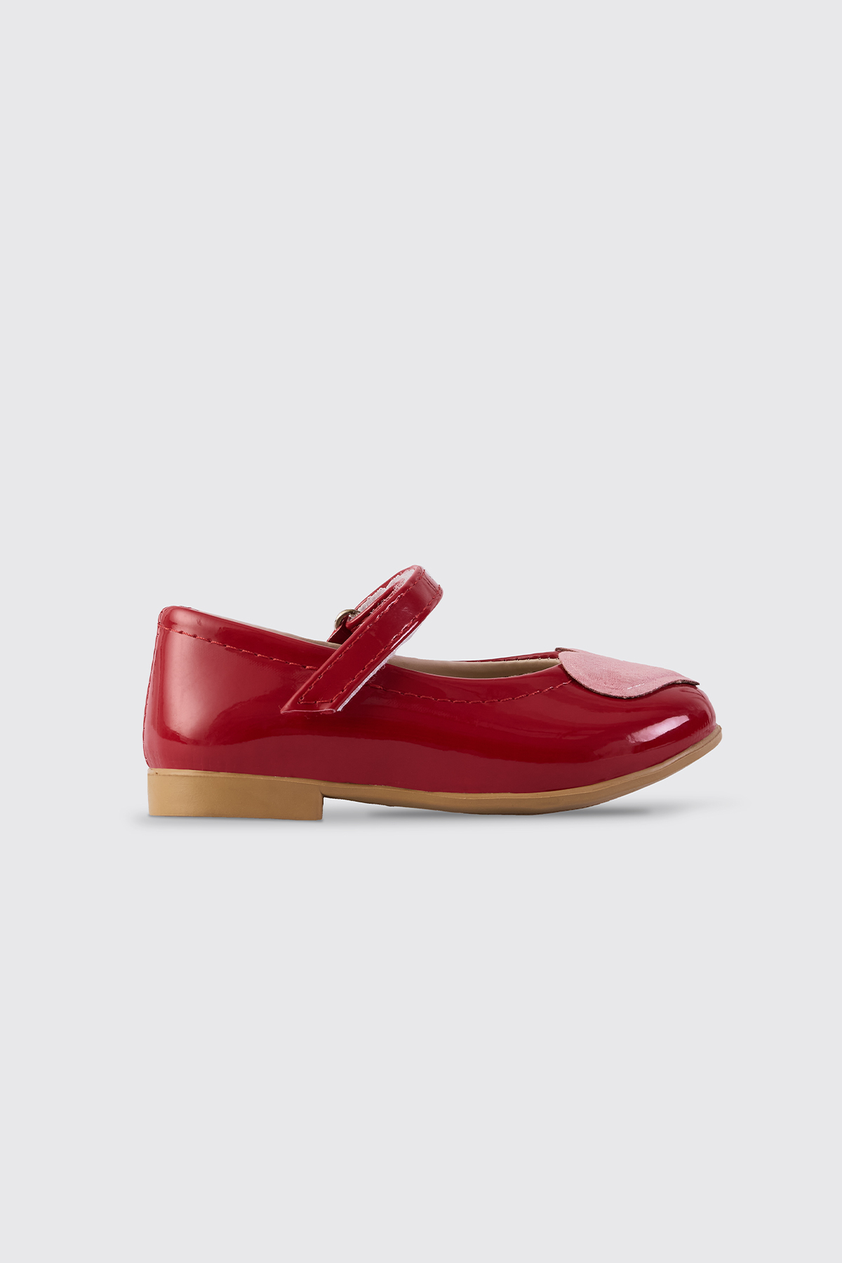 Panço Kız Bebek Kırmızı Babet fotoğrafı 3 (önizleme)