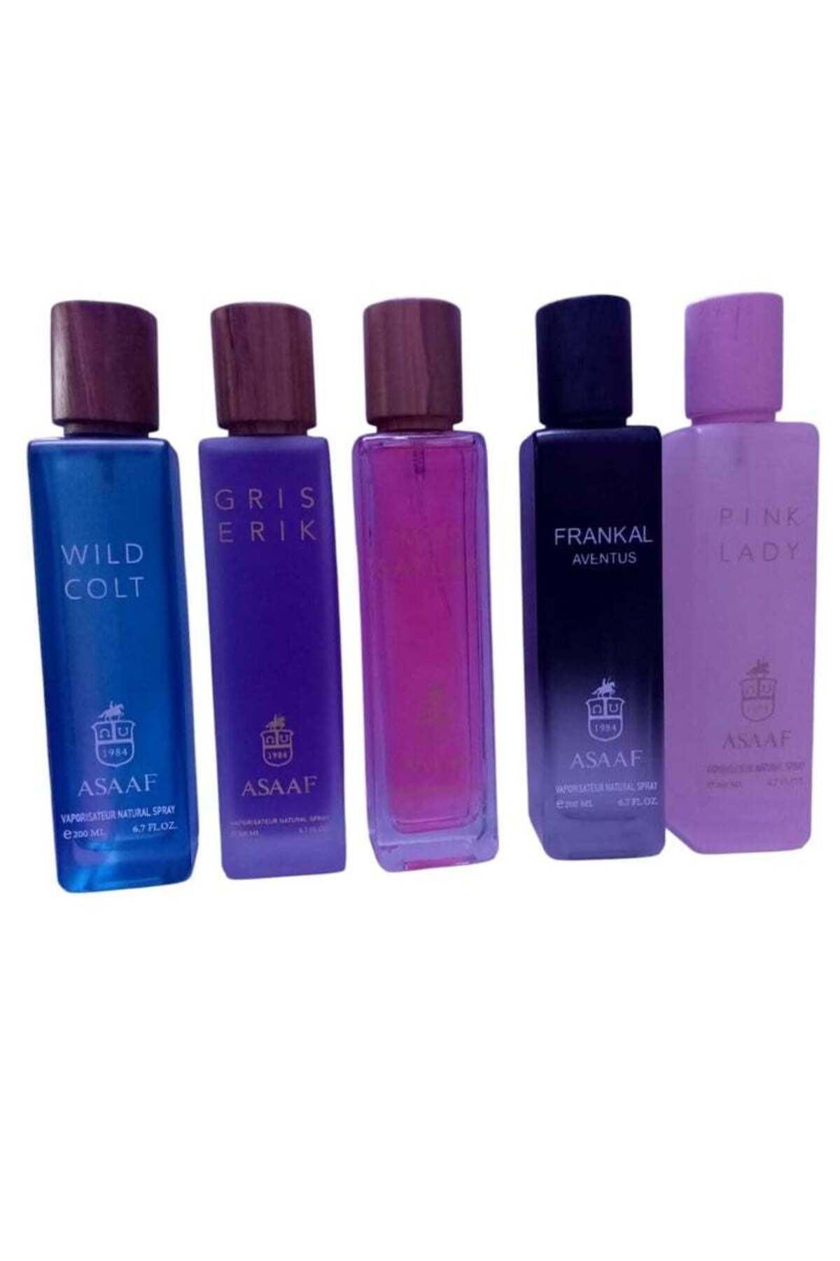 مجموعة عساف الفاخرة اودي بارفان 5*200 مل