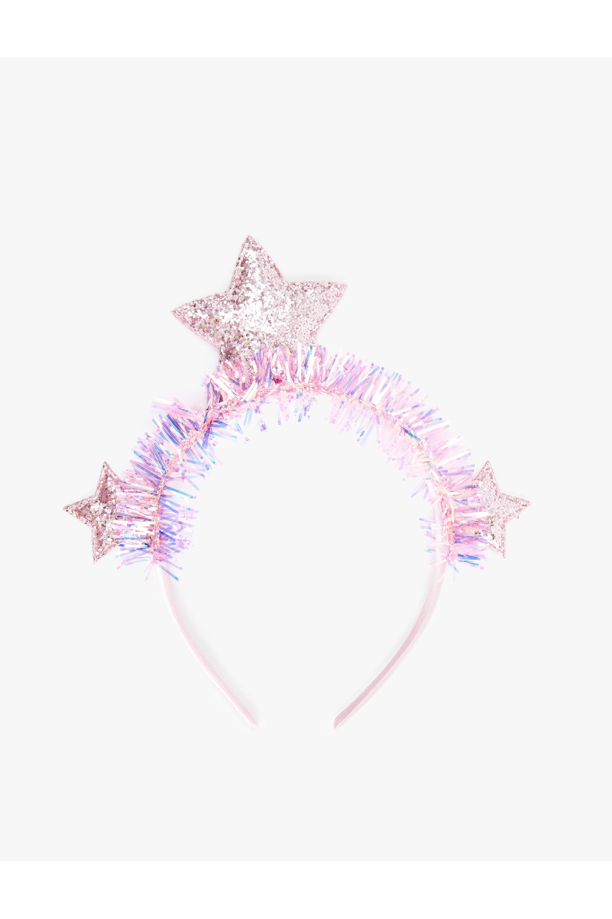 Koton Yıldız Aplike Detaylı Simli Yılbaşı Tacı