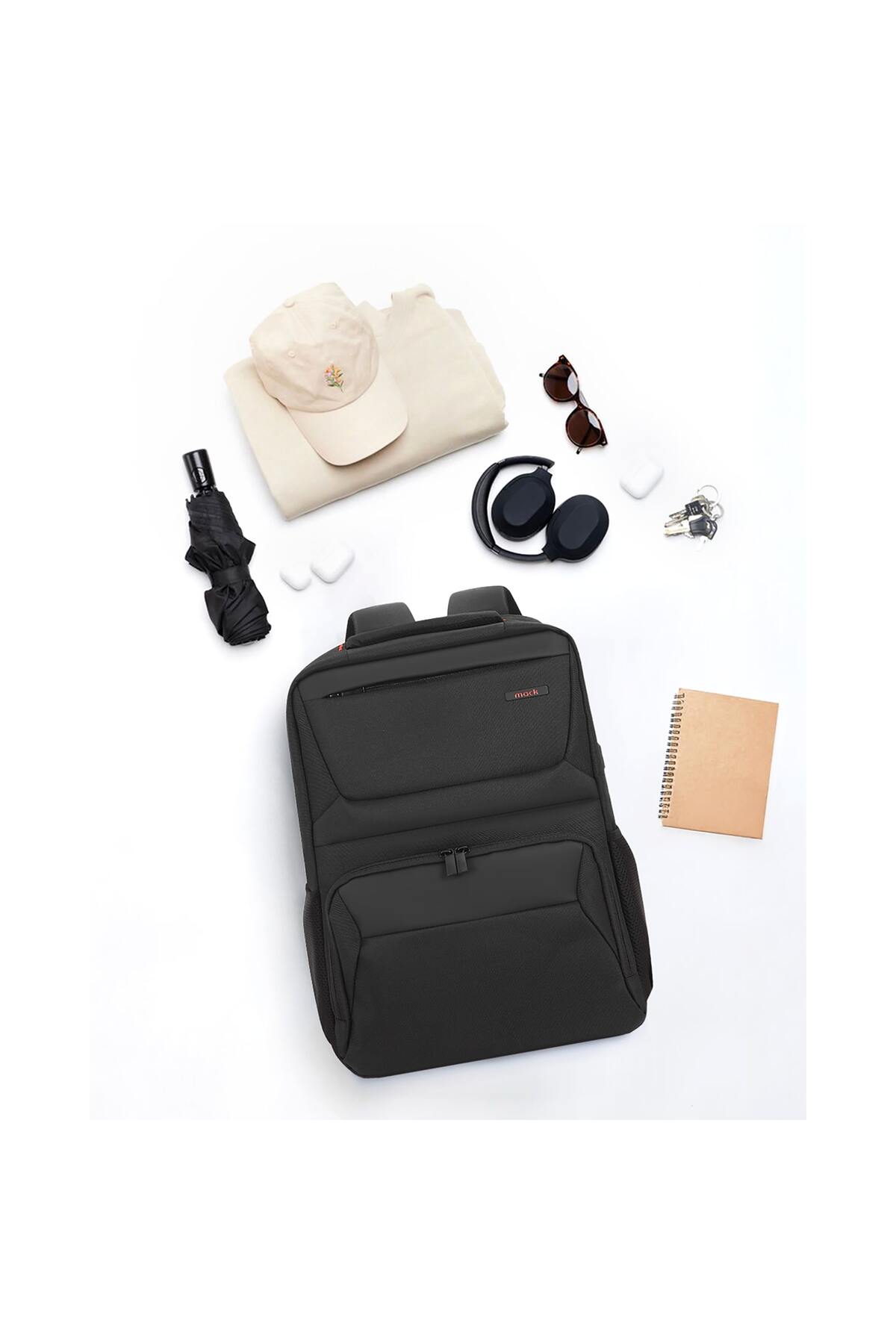 Mack MCC-805 15.6" Business X Notebook Sırt Çantası Siyah görsel 7
