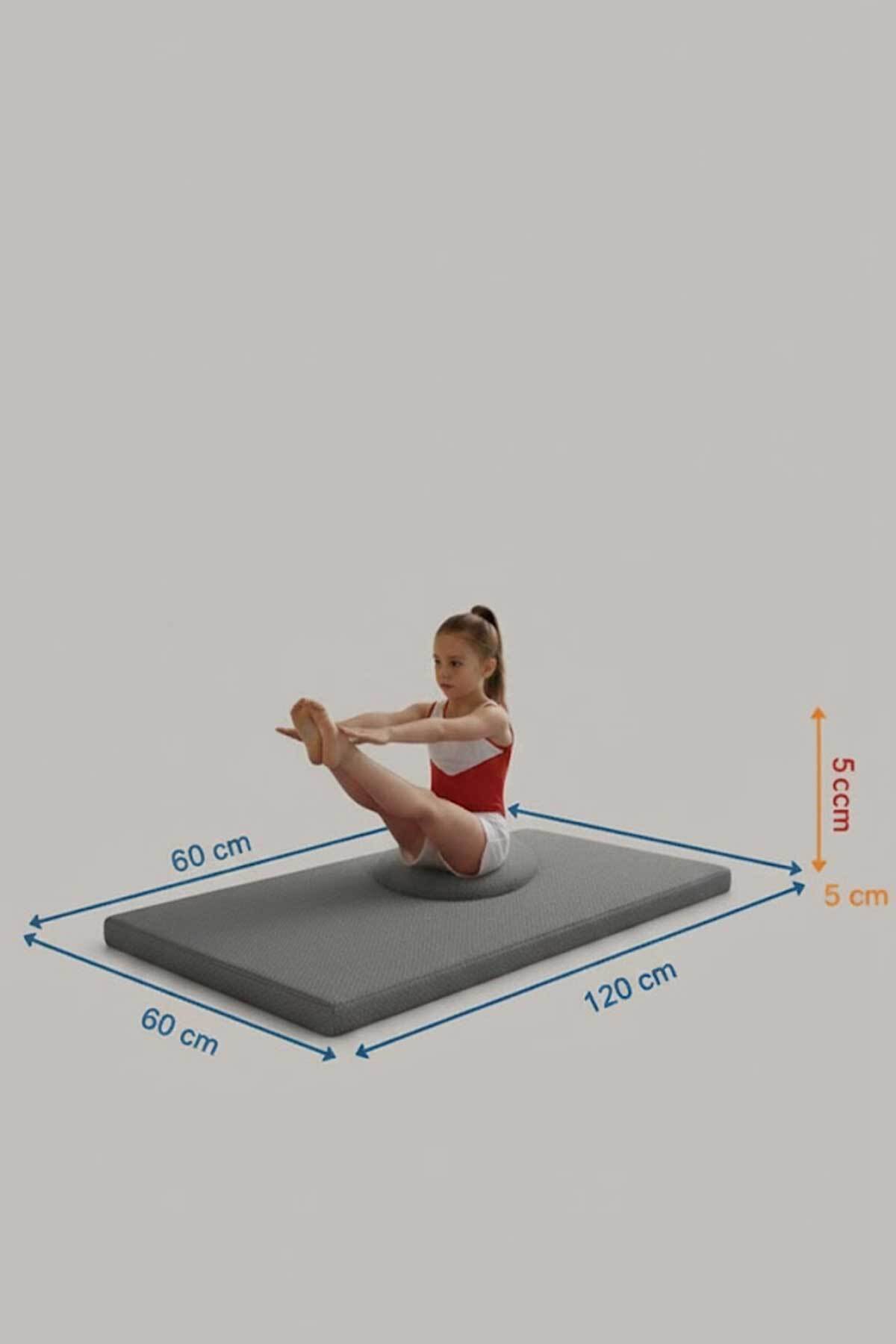 RevuBaby Çocuk Jimnastik Minderi 60x120x5 Cm 600 Denye Sıvı Geçirmez Kumaş Kaydırmmaz Yıkanabilir fotoğrafı 2 (önizleme)