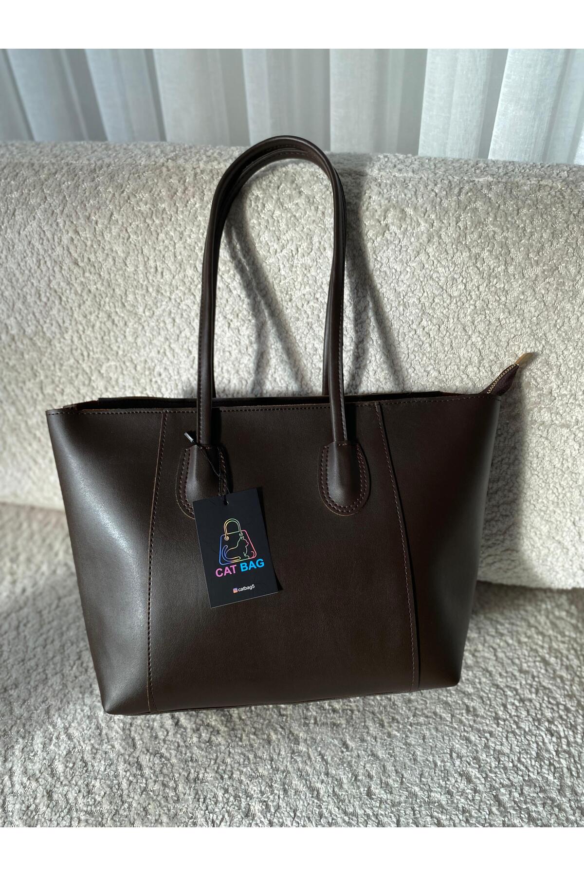 ÇANTA Cat Bag Acı Kahve Büyük