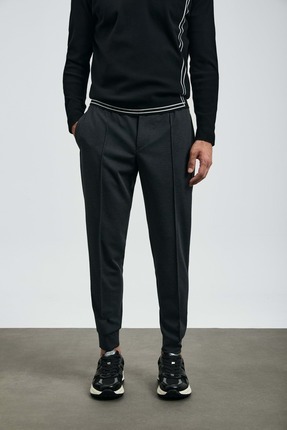Lufian 112190335 Pıto Jogger Pantolon Slim Fit Erkek Pantolon FÜME