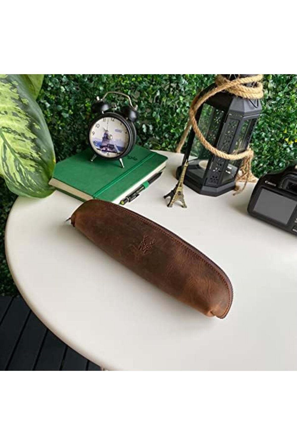 Yıldızan Favara - Premium Serie Hakiki Eskitme Deri Kalemlik (Kahverengi) 1158001