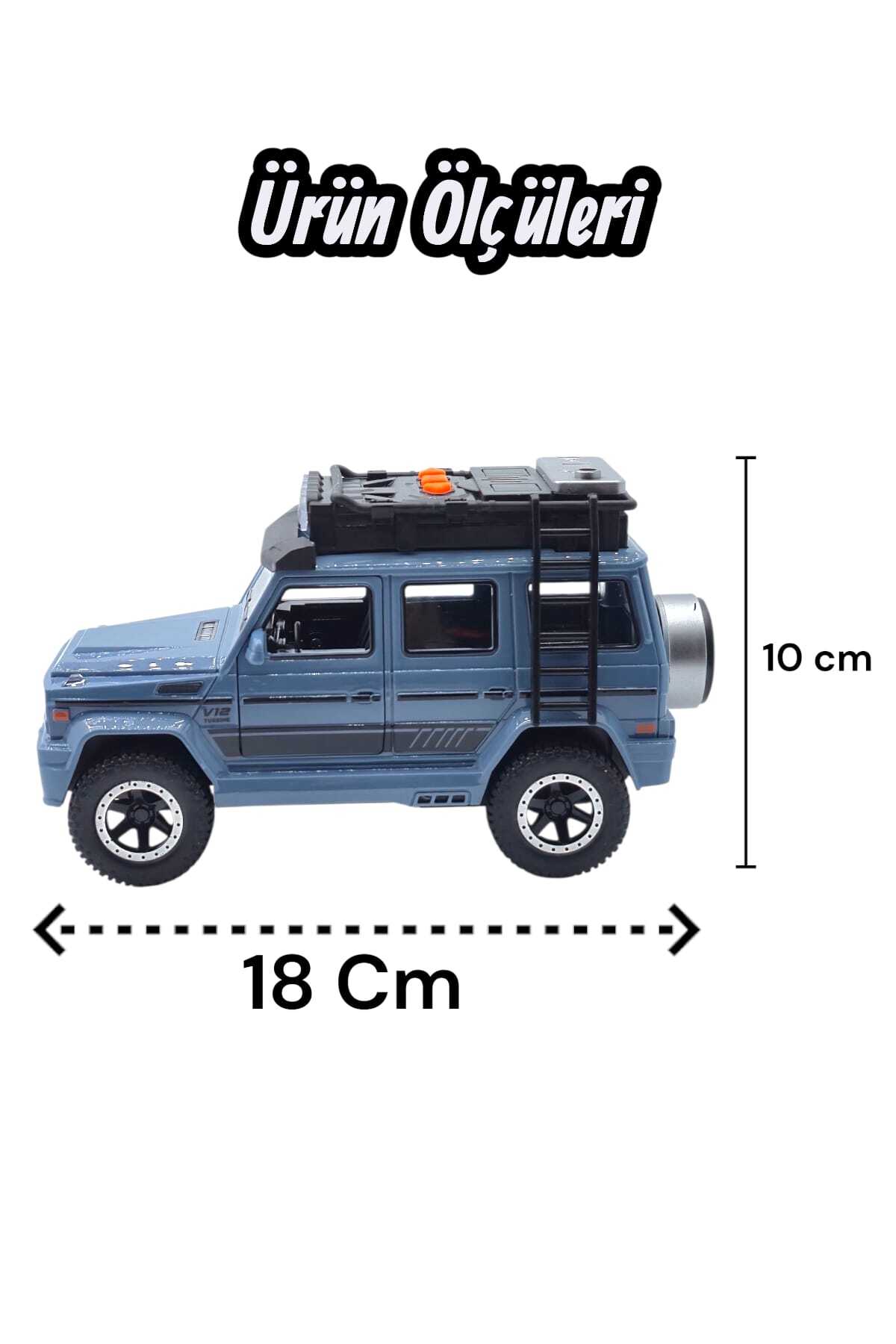 Fidan oyuncak Sürtmeli Işıklı ve Müzikli Off-Road G-Class SUV Oyuncak Araba fotoğrafı 2 (önizleme)