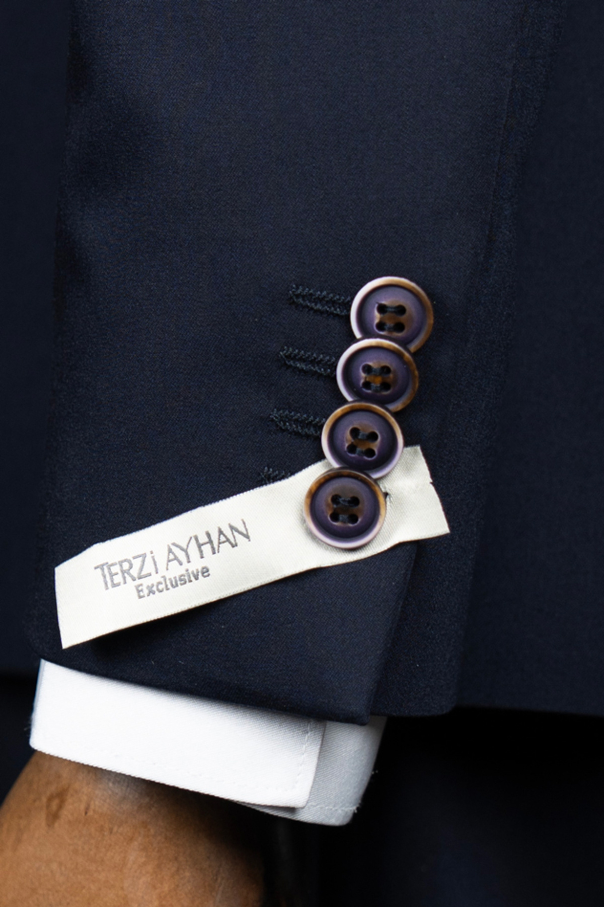 terzi ayhan Exclusive Kruvaze Takım Elbise –SlimFit 1 beden büyük tercih ediniz. görsel 4