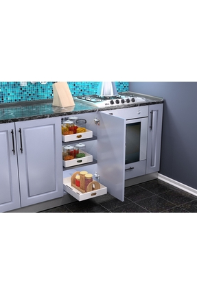AtelierAnka EasySlide Çekmece İçi Kayar Düzenleyici 3 Adet Raylı