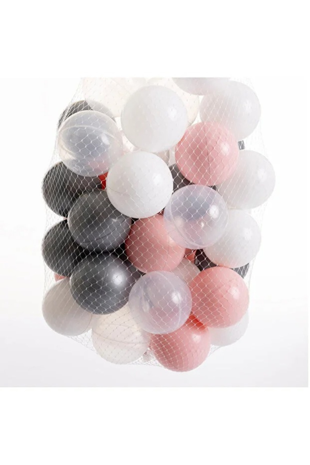 BebeMango Bubble Soft 50 ‘li Top Havuzu Topları Pembe Çok Renkli fotoğrafı 5 (önizleme)
