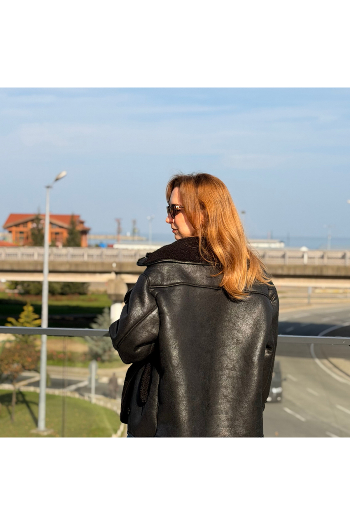 İçi Kürklü Siyah Nubuk Kaban — مشکی öçöjh — تصویر 3 از 4