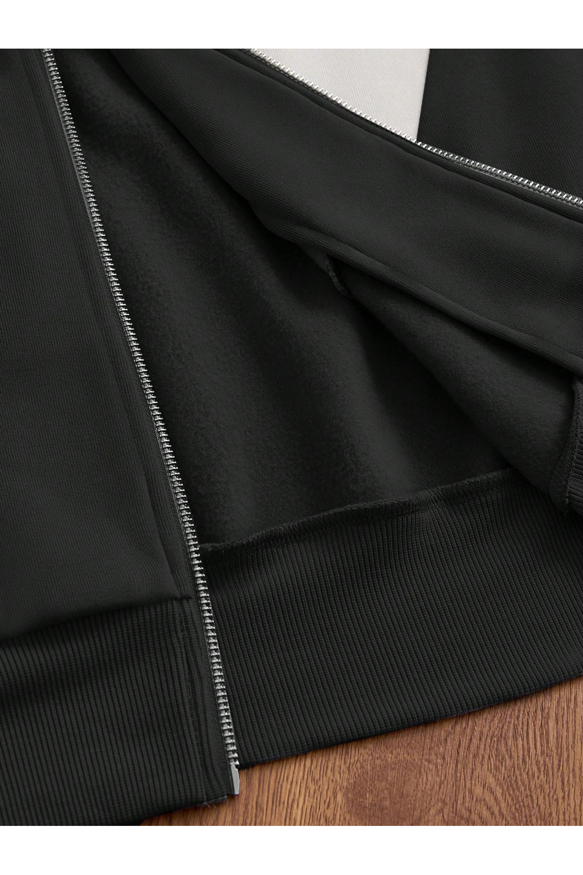 Touz Moda  Manfinity Detail Streetwear Kapüşonlu Hırka - Görsel 5