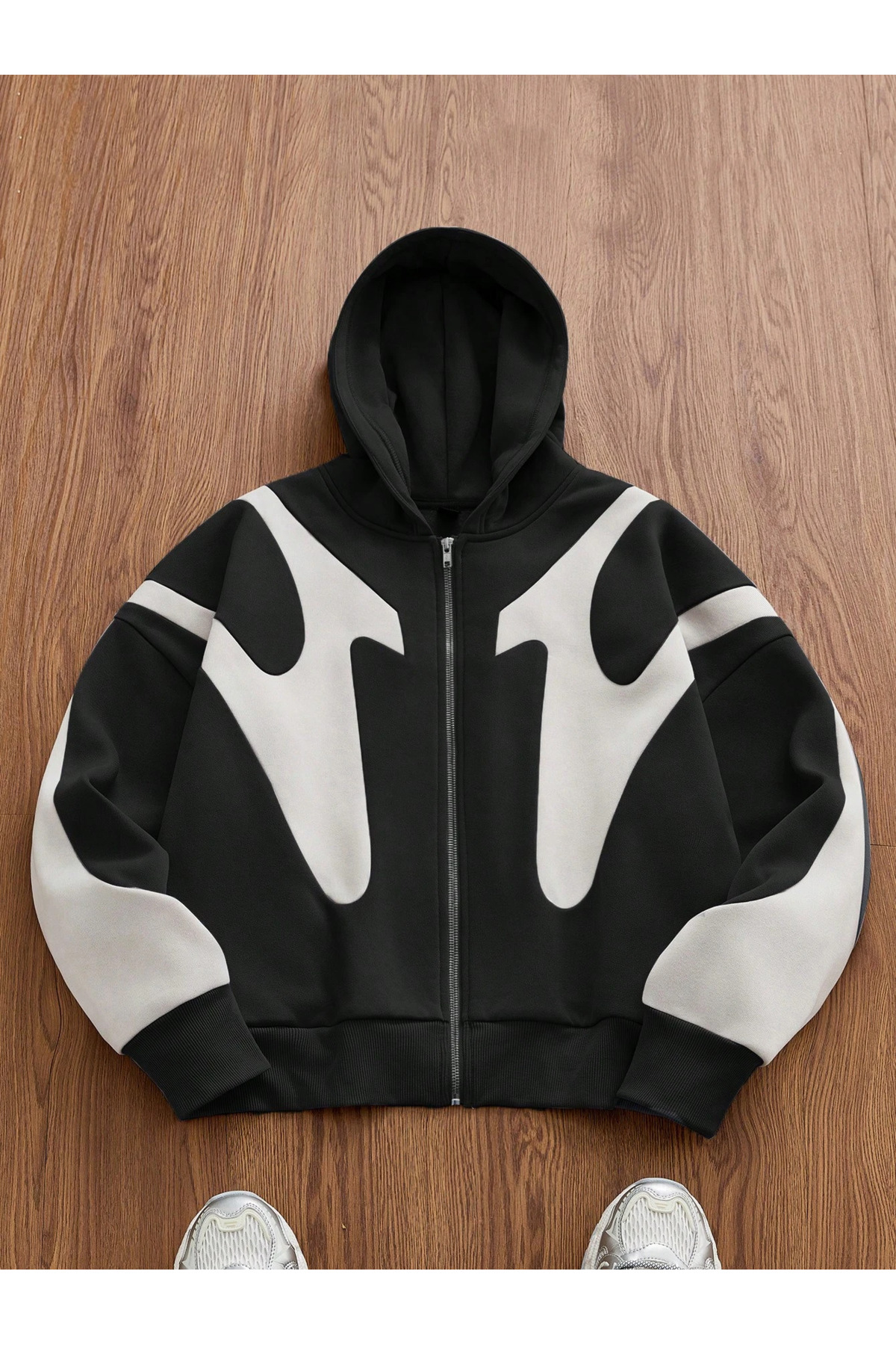 Touz Moda  Manfinity Detail Streetwear Kapüşonlu Hırka