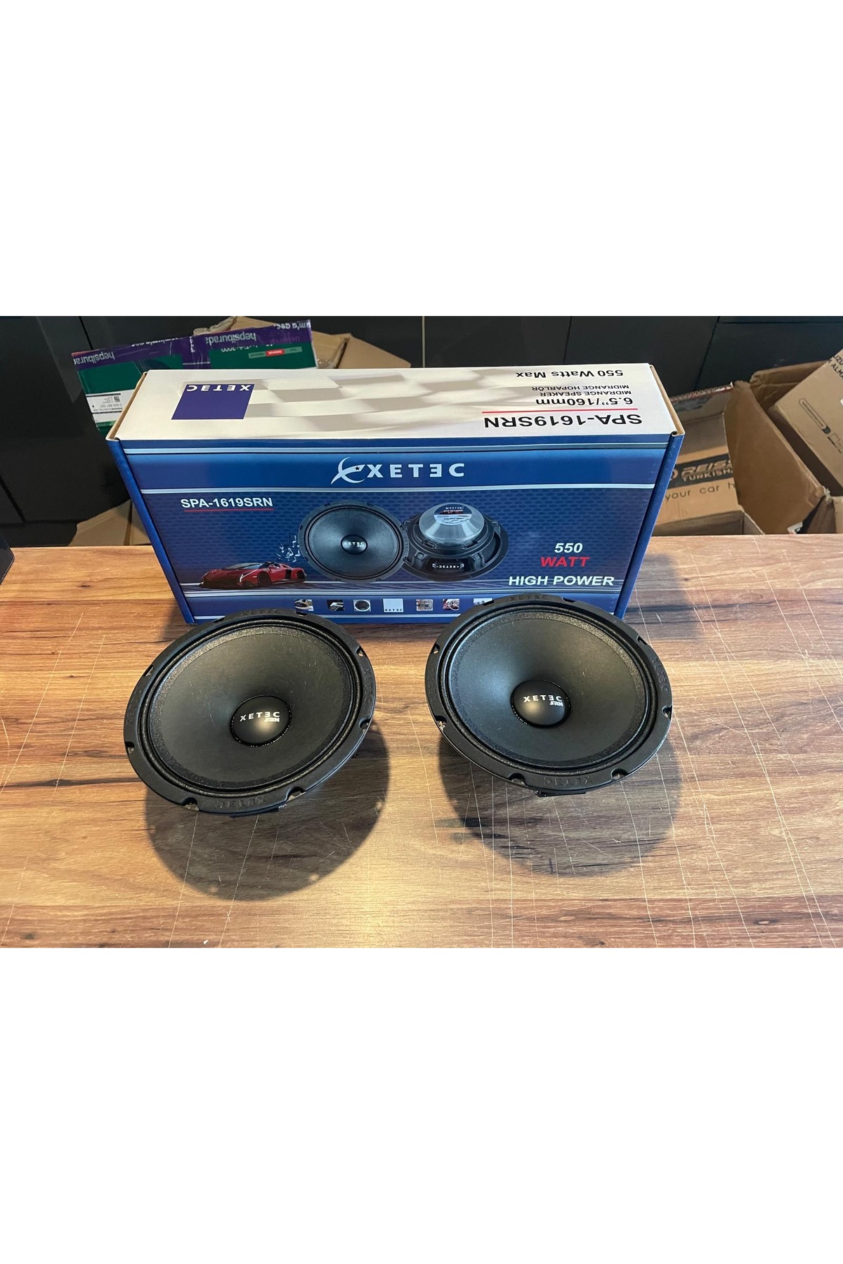 XETEC Deniz Sound Garage Neo Mıknatıs Üst Midrange SPA-1619SRN 550