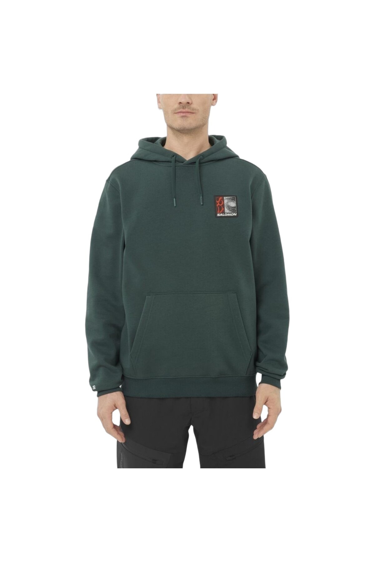 سالومون سویشرت سبز یونیسکس آزاد سویشرت یونیسکس LC2679000