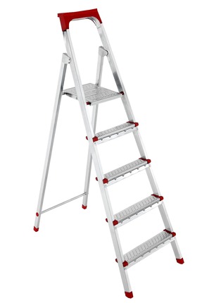 AYYILDIZ Moonstar Merdiven Katlanır Şık Merdiven 4+1 Basamak (Fabrikadan Kapı...