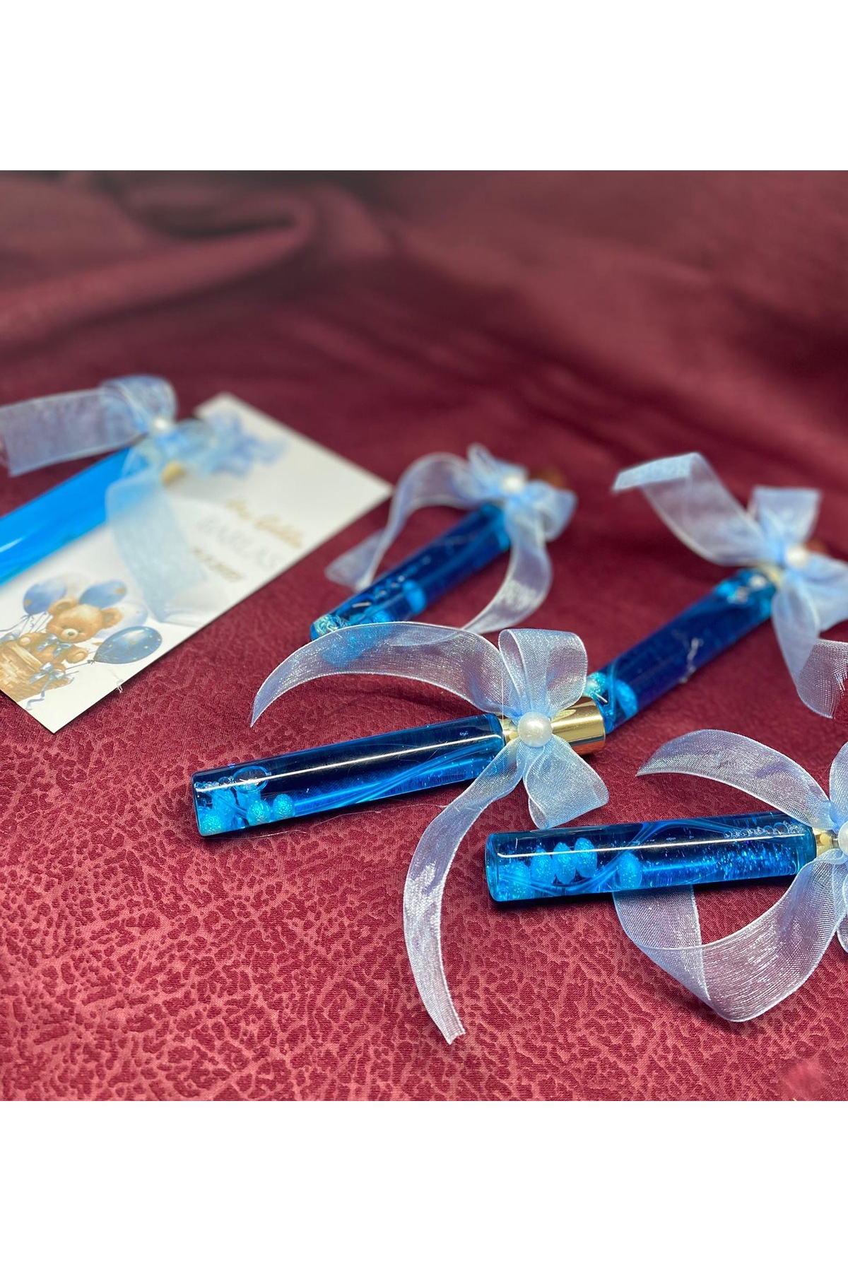 Sirius Hediyelikk 50 adet yeni doğan, doğum günü, bebek mevlüdü kolonya hediyeliği fotoğrafı 2 (önizleme)