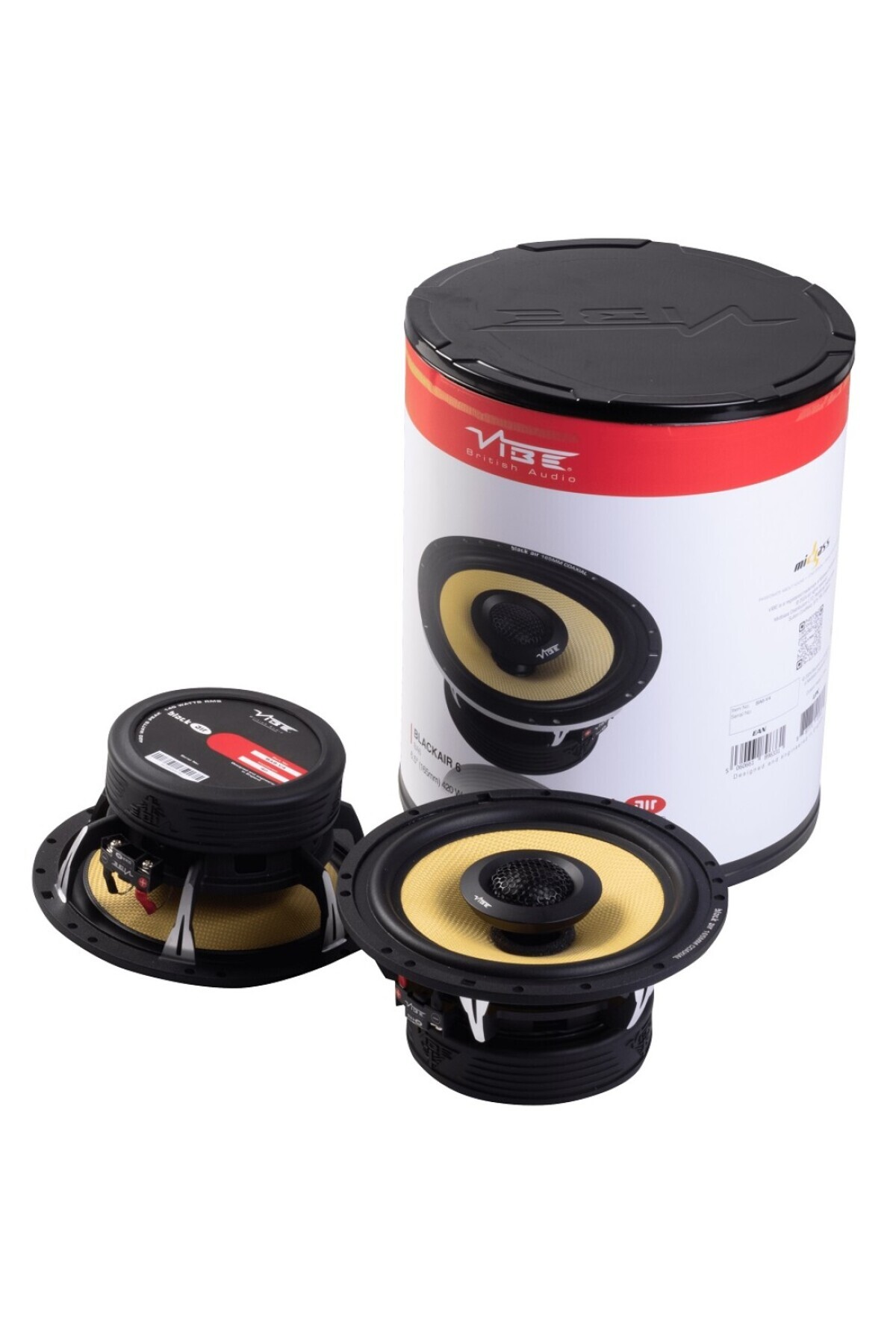 VİBE Deniz Sound BA6-V4 | Blackair Serisi 16 cm Koaksiyel