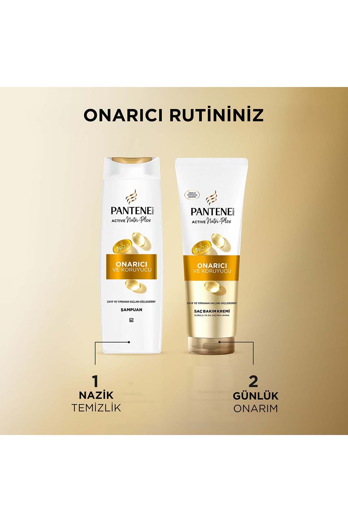 Onarıcı & Koruyucu Yıpranmış Saçlar için Saç Bakım Seti — 8681003000086 — تصویر 6 از 7