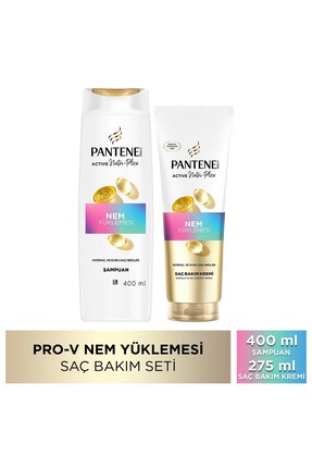 Pantene Nem Yüklemesi Kuru Saçlar için Saç Bakım Seti
