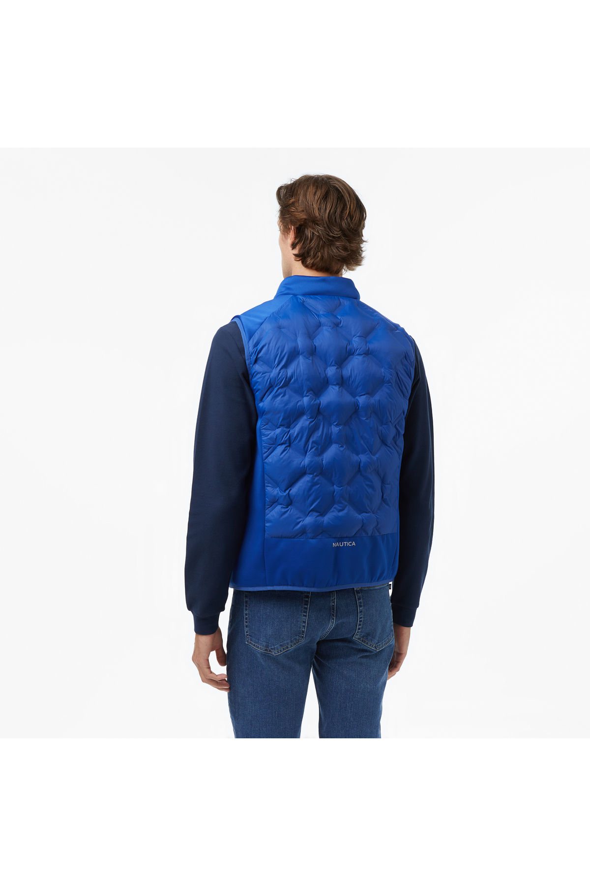 Nautica  Erkek Mavi Regular Fit Yelek - Görsel 2