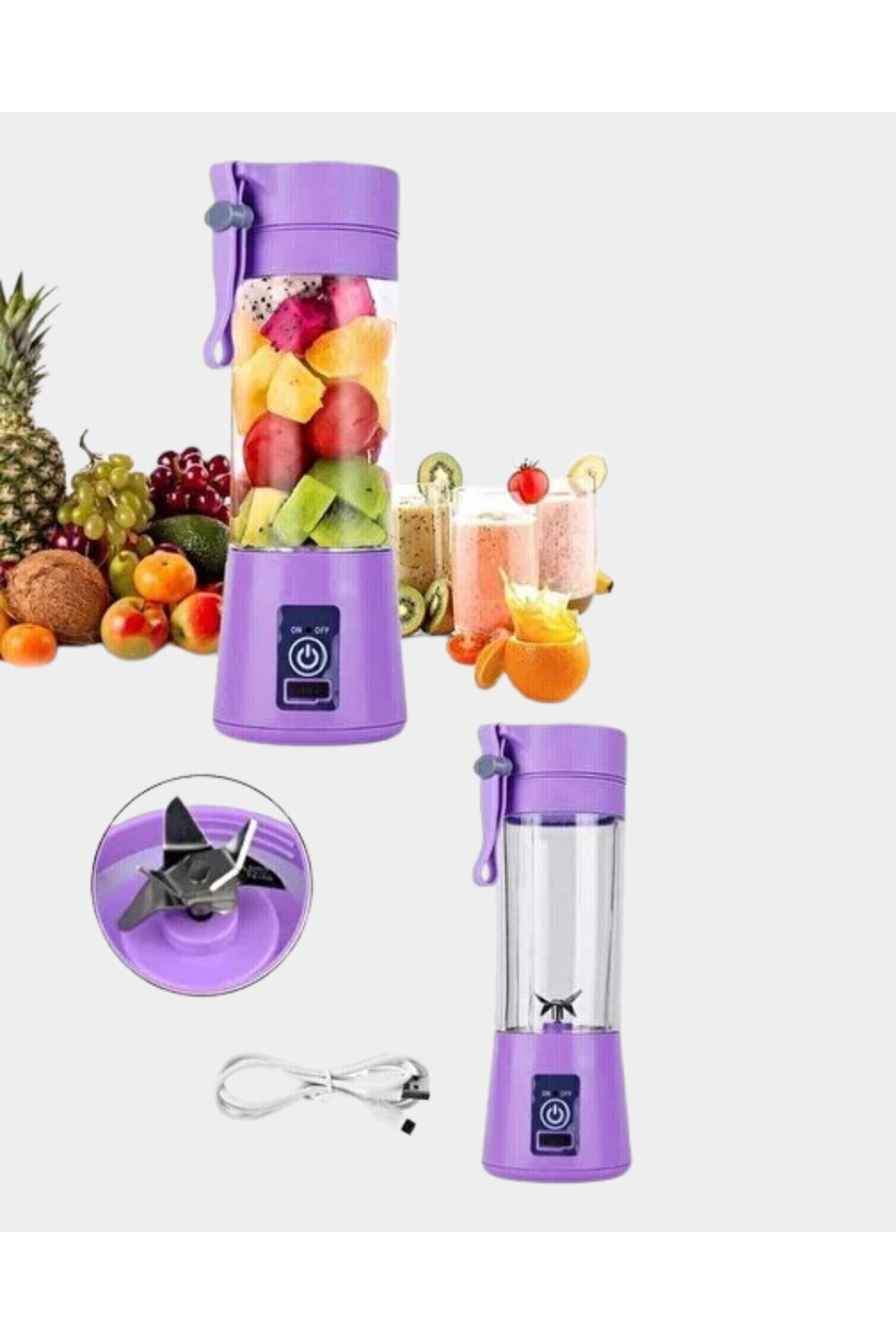 BRF YoncaOutletSell HM03 Smoothie Blender 1045704 fotoğrafı 3 (önizleme)
