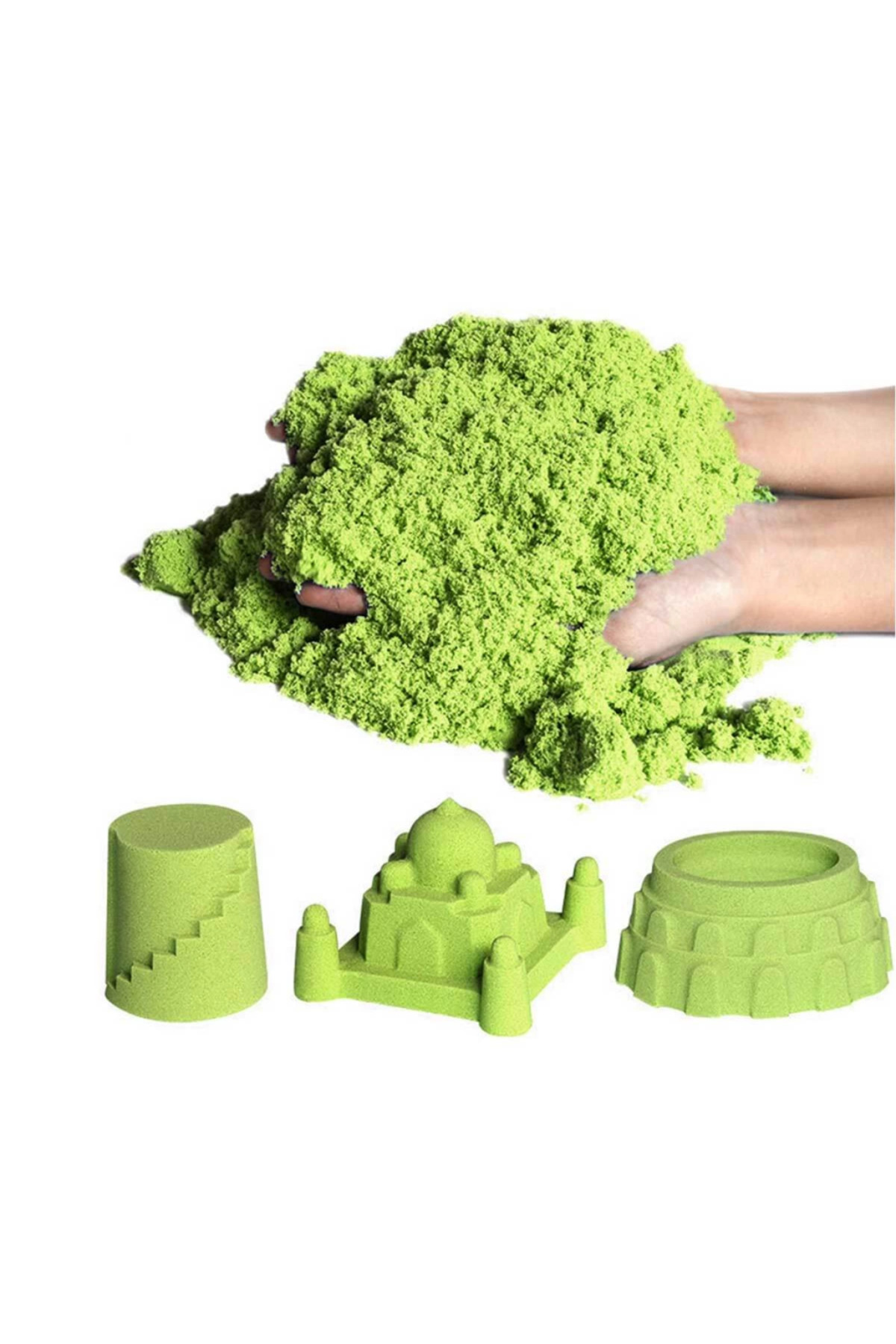 خمیر تفریحی ماسهٔ کینتیک ۱۰۰۰ گرم سبز