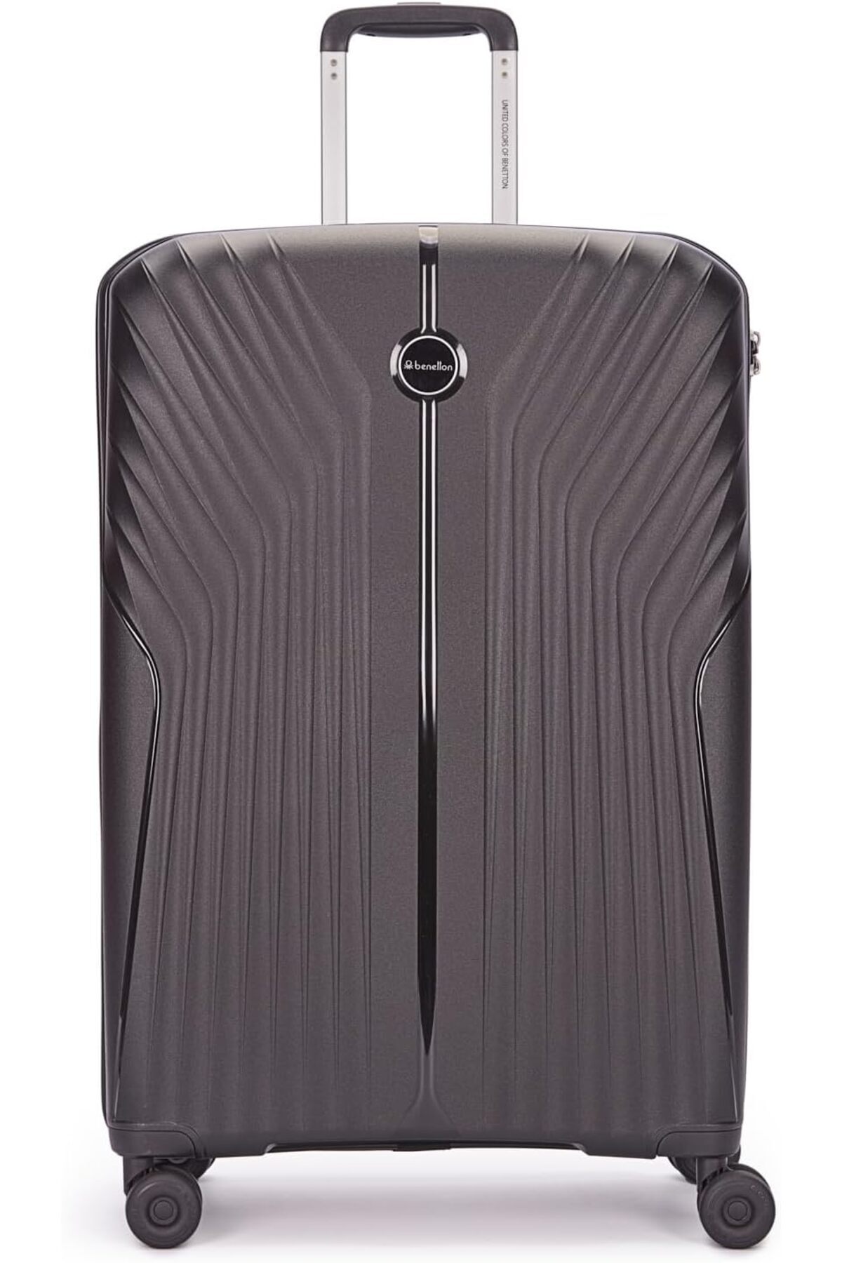 یونایتد کالرز آو بنتون چمدان بزرگ پلی‌پروپیلن فوق سبک، مشکی