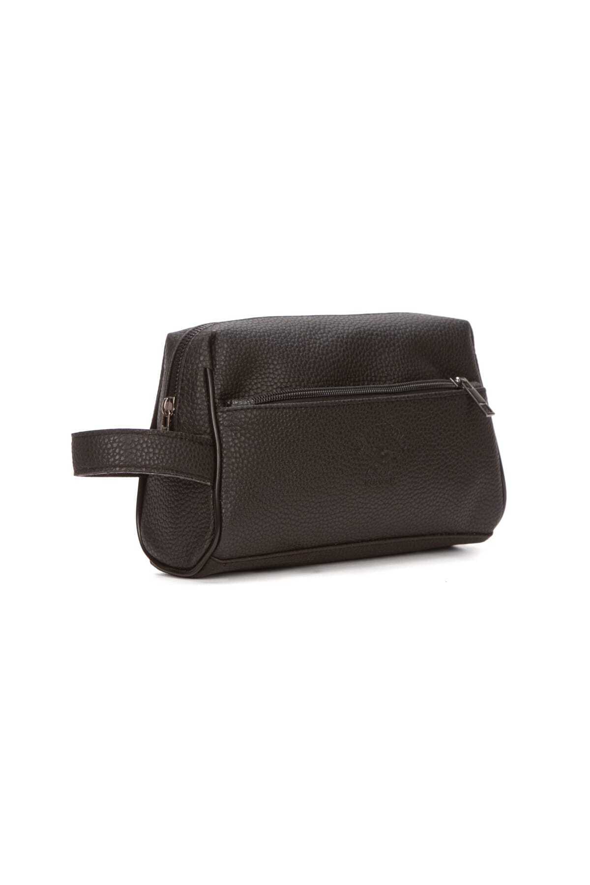 CERFF LEATHER CLUP traşlık ve kozmetik el çantası görsel 5