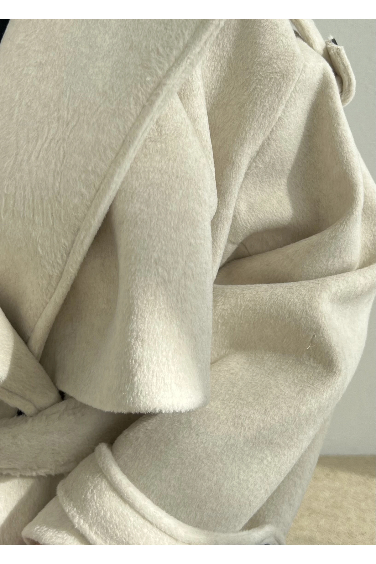 MODA AKSA  PREMİUM KALİTE KABAN YÜN DOKULU koka - Görsel 2