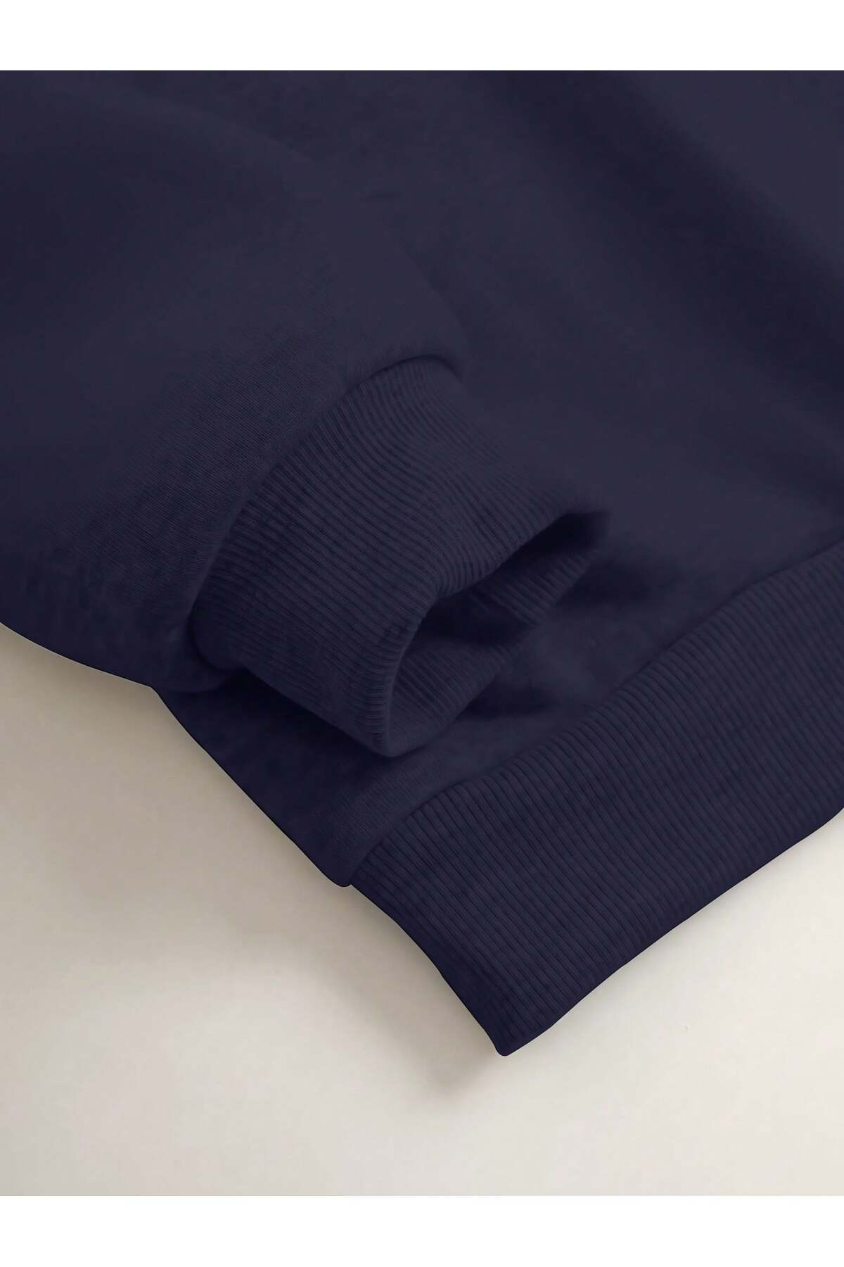 EYAX MODA  KADIN FERMUARLI KAPŞONLU CEKET - Görsel 5