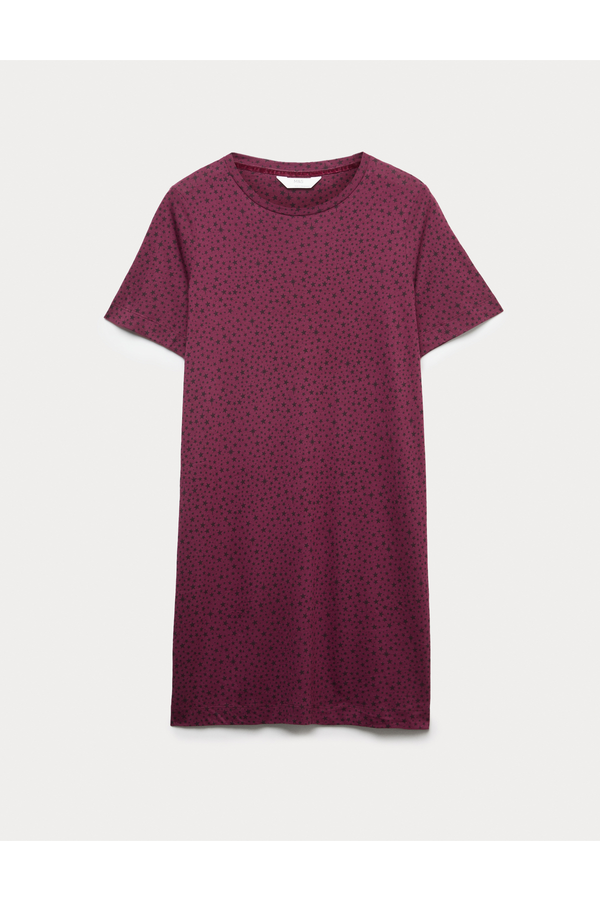 Marks & Spencer Pamuk-Modal Baskılı Uzun Gecelik