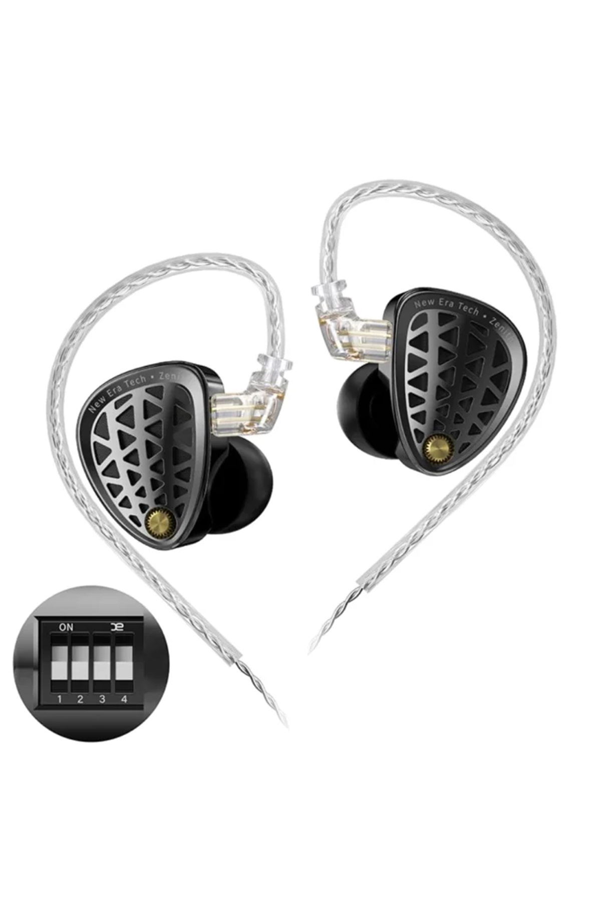 KZ Zenith Tunable (Switch) Ayarlanabilir Ultra-Lineer Dinamik IEM KZ Zenith Tunable (Switch) Ayarlanabilir Ultra-Lineer Dinamik IEM