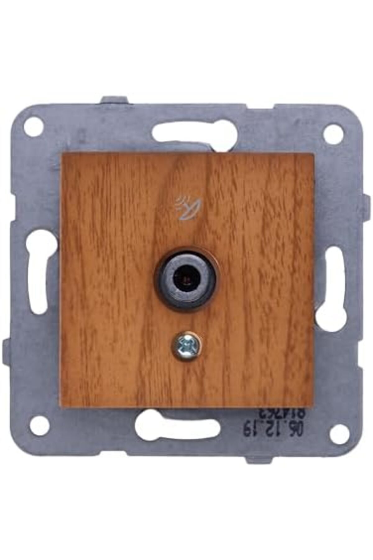 Yıldızan trea_ / Ceviz Uydu Prizi F Konnektörlü 10 dB Mekanizma ve Düğme/Kapak Vakumlu Paket _yola 1198781