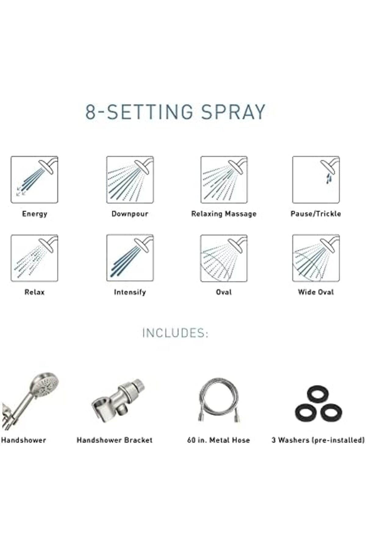 Yıldızan trea_ Hydro Energetix Akdeniz Bronz Tek Fonksiyonlu El Duş Başlığı, 200H0BRB _yola 1198781