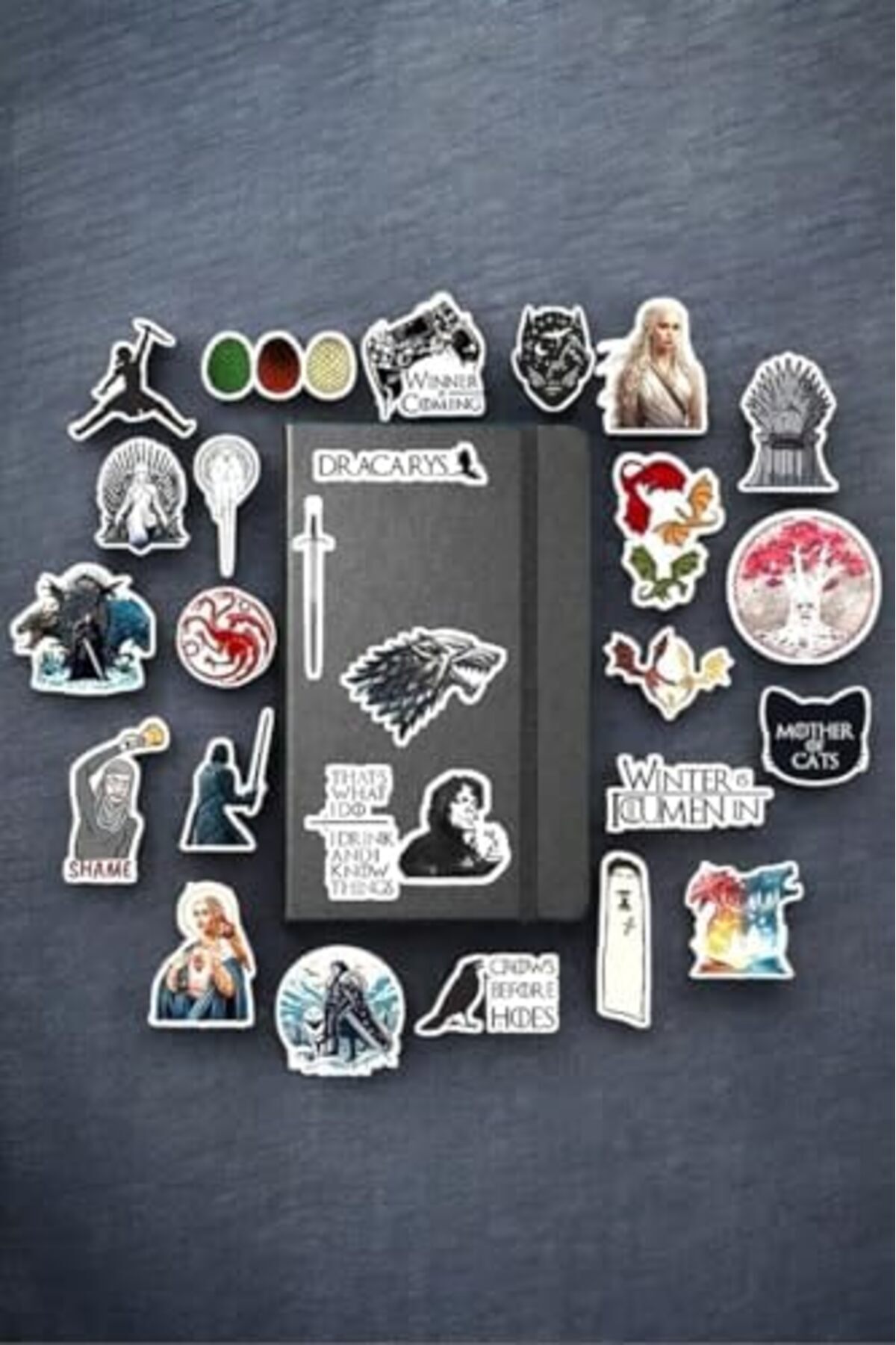 STOREMAX Game Of Thrones/Bullet Journal Defter Çıkartma Ajanda Laptop Etiket, 9874613516845 1200752