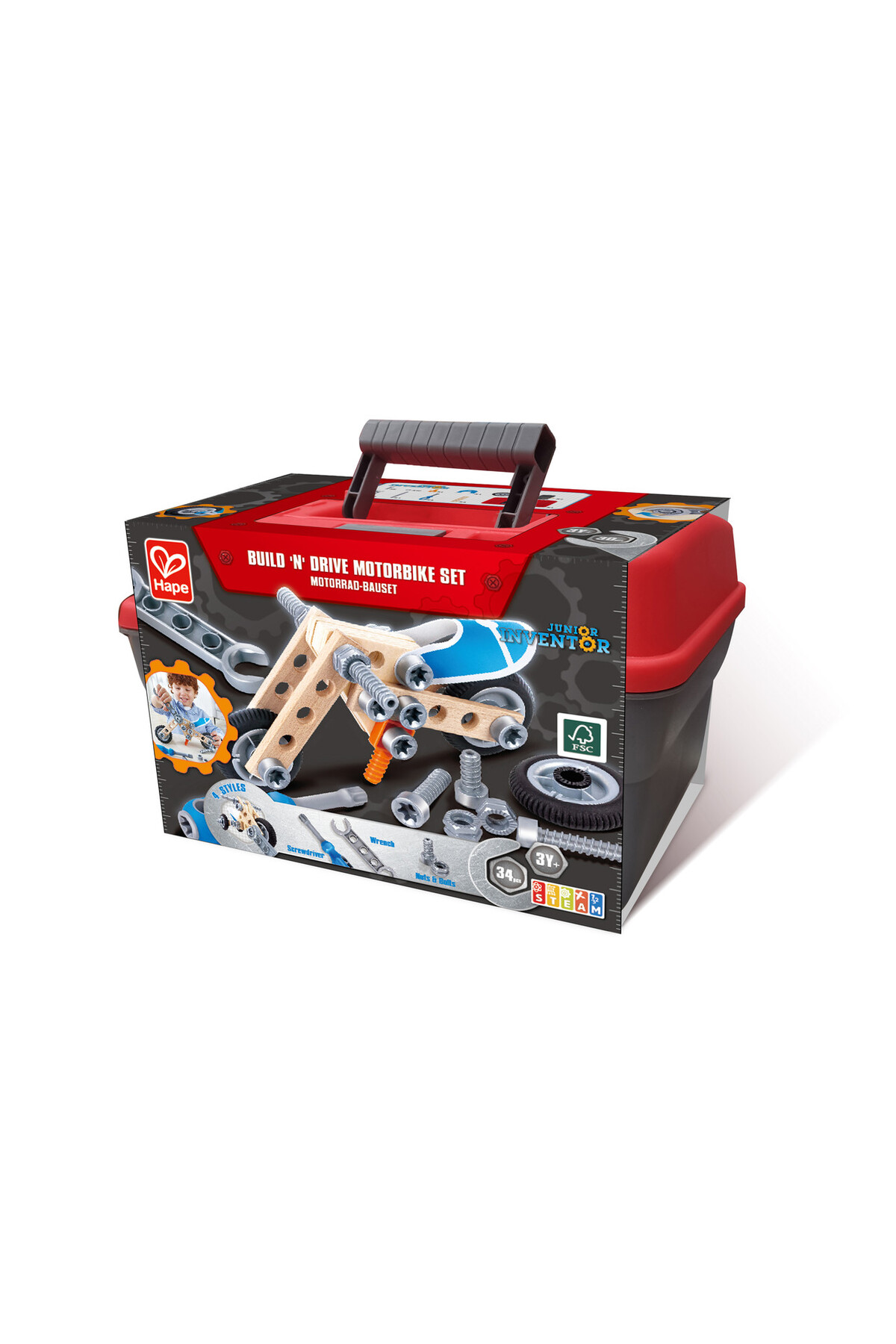 مجموعه موتورسیکلت Build 'n' Drive