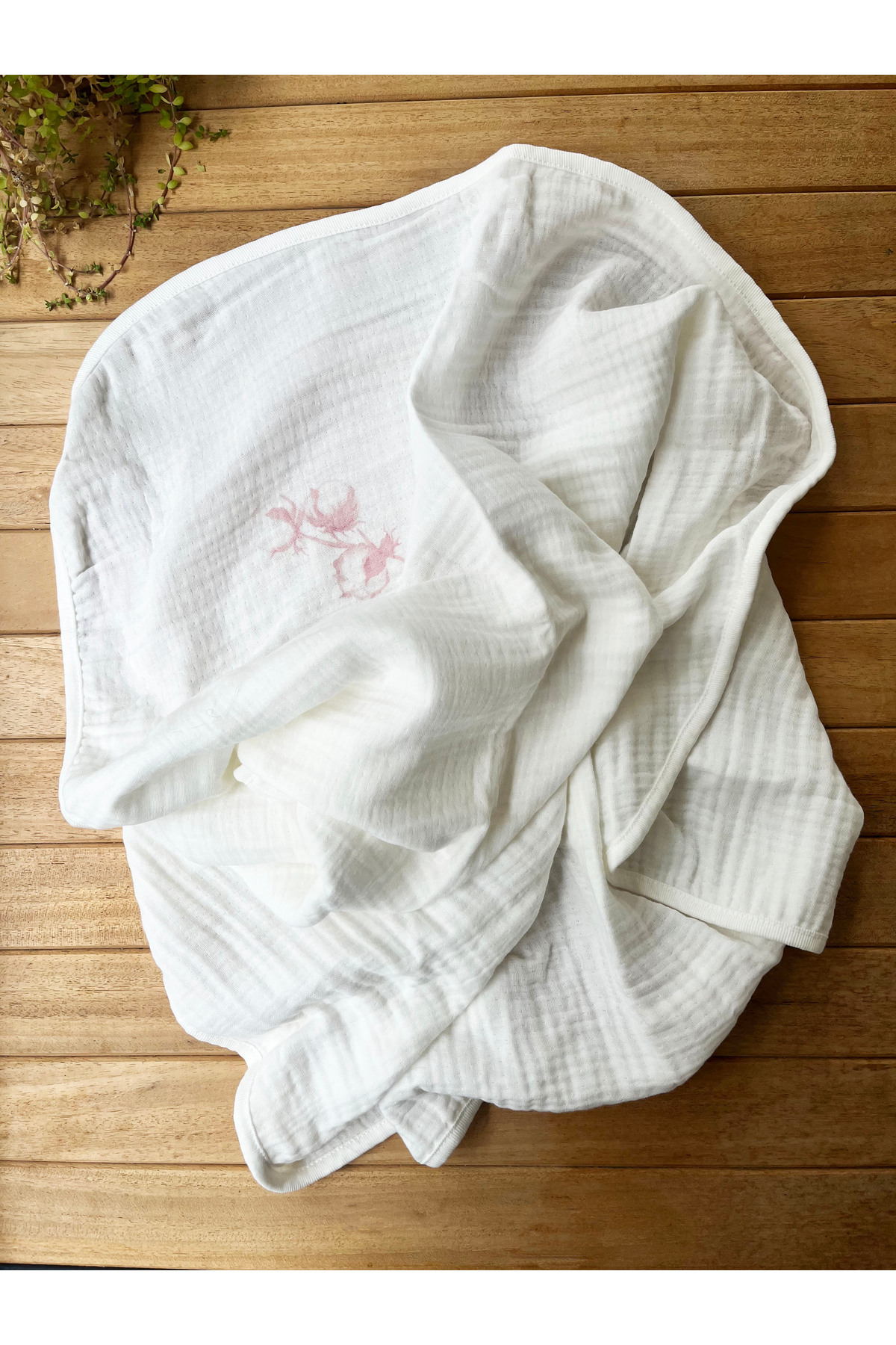 Zıpır %100 Pamuk Yenidoğan Kız Bebek Hastane Çıkış Seti 10 Parça – Müslin Pembe fotoğrafı 6 (önizleme)