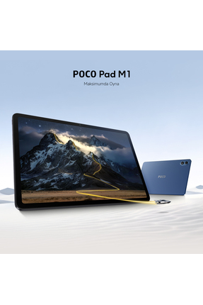 POCO Pad M1 8GB RAM 256GB ROM, Mavi (Xiaomi Türkiye Garantili)