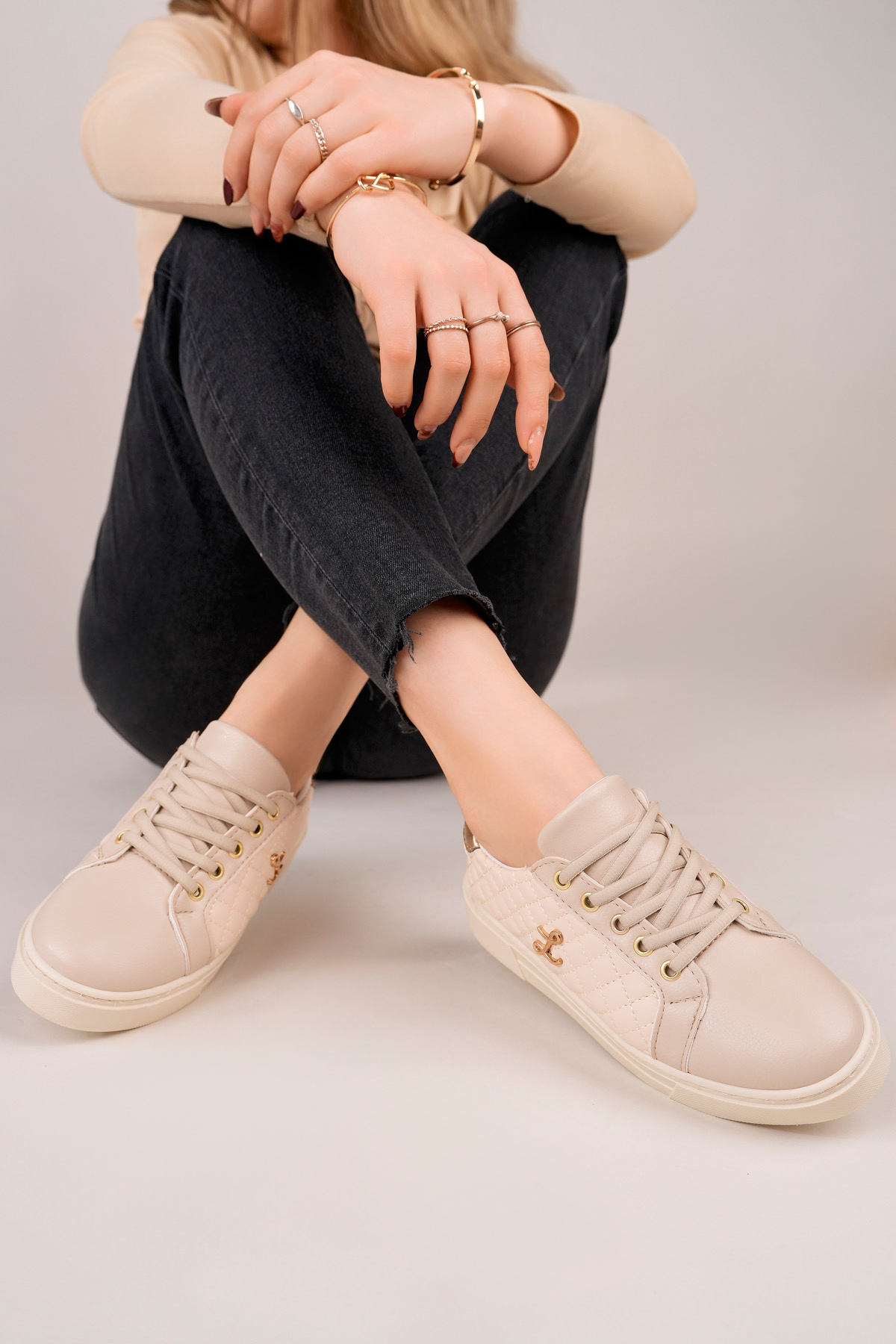 scarpino  Kadın Günlük Ayakkabı , Kadın Spor Ayakkabı , Rahat Şık Ayakkabı - Görsel 2