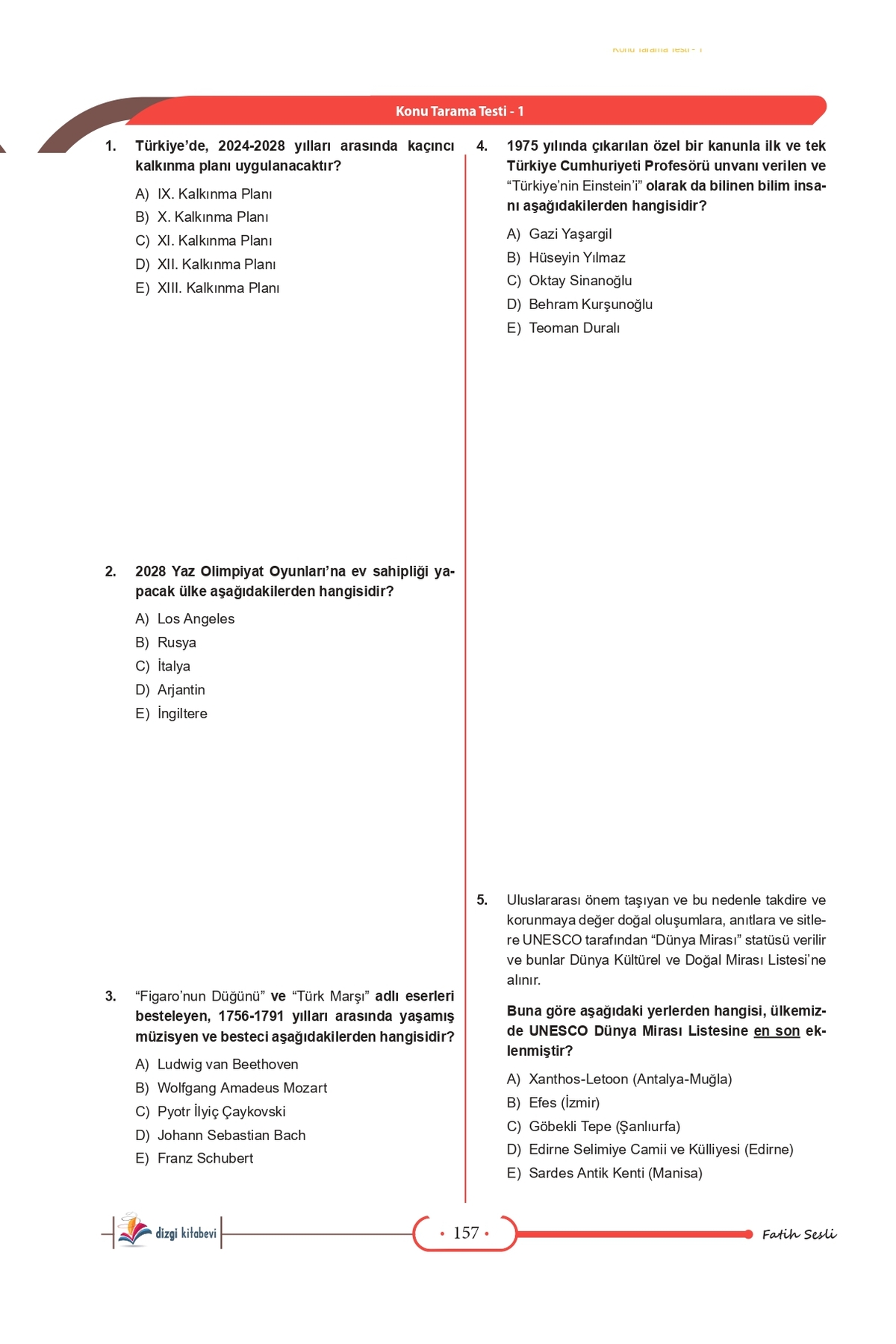 Dizgi Kitap 2026 MEB EKYS Müdür ve Müdür Yardımcılığı 4'lü Kazandıran Set Fatih Sesli 5. Baskı fotoğrafı 2 (önizleme)