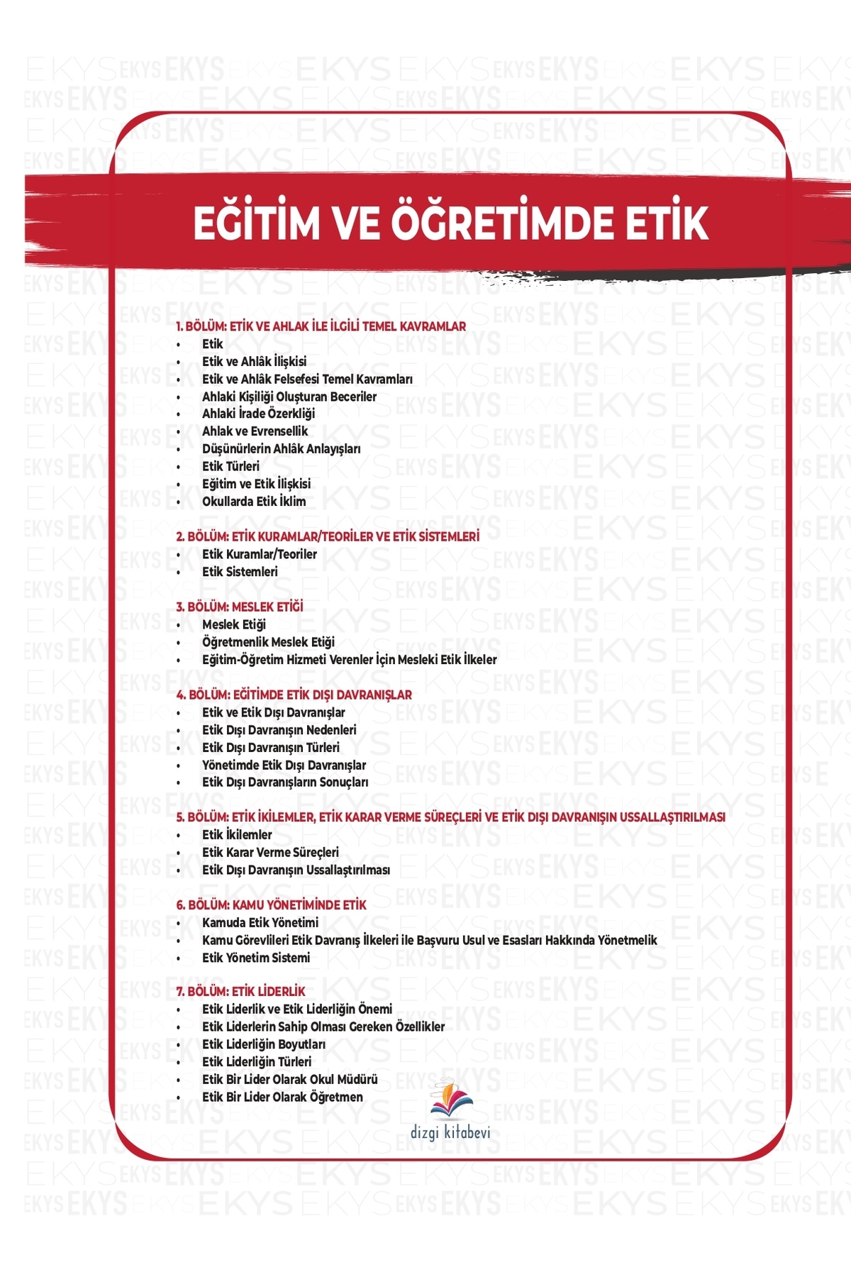 Dizgi Kitap 2026 MEB EKYS Müdür ve Müdür Yardımcılığı Konu Anlatımı, Soru Bankası ve 5 Deneme Seti Fatih Sesli fotoğrafı 4 (önizleme)