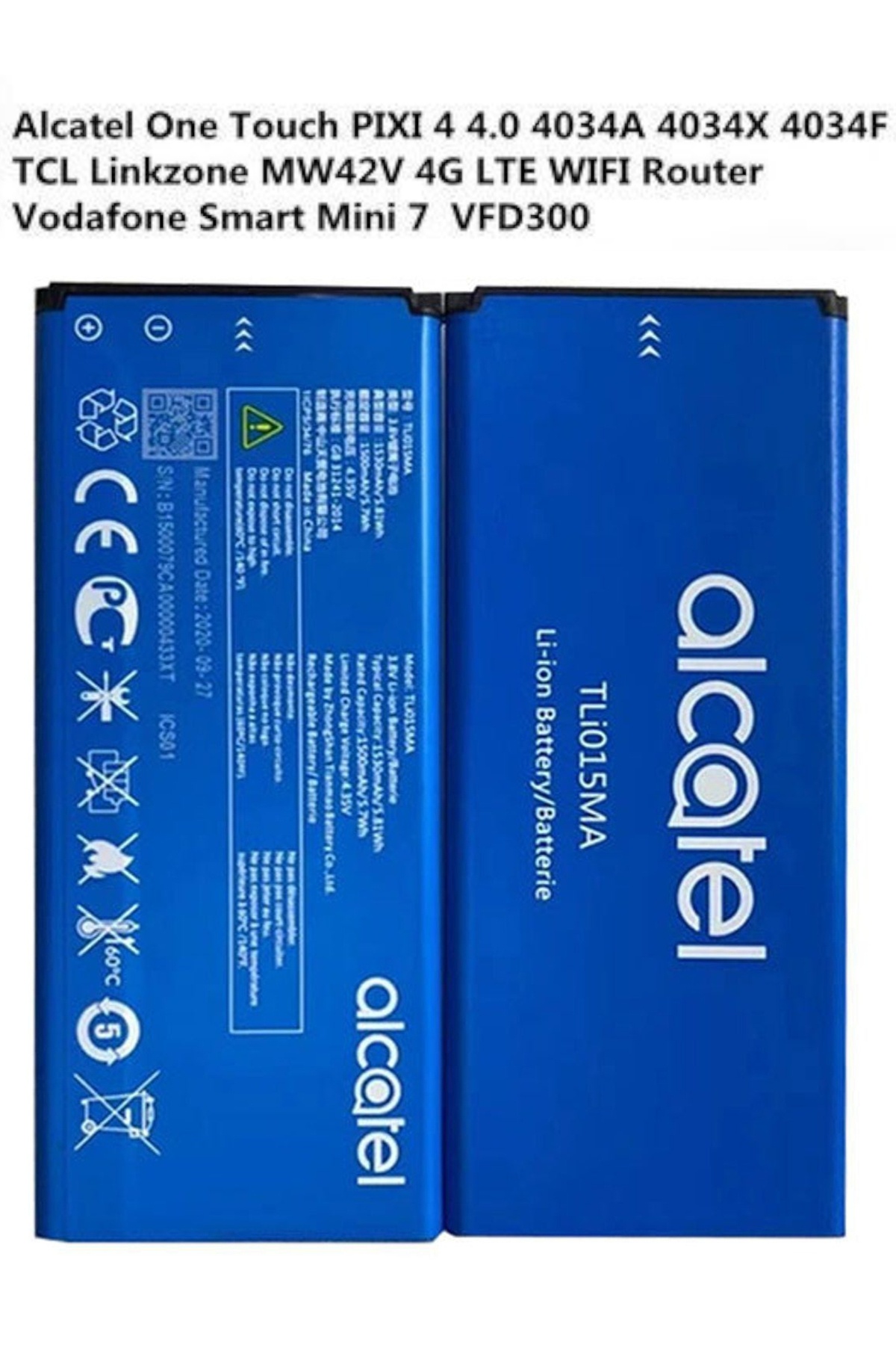 indirimplus Alcatel 4034g 4034x Tli015ma Batarya Pil