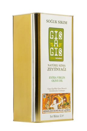 Gisagis 0,1 Asit 2025-2026 Erken Hasat Soğuk Sıkım Natürel Sızma Zeytinyağı 5...
