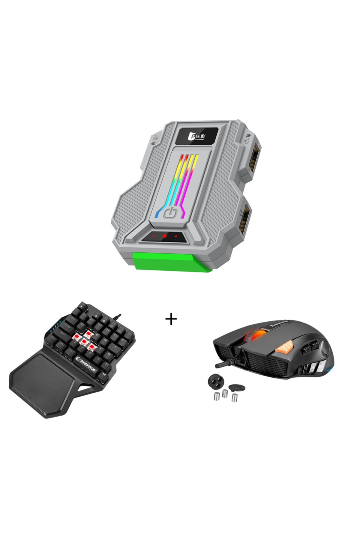 Lingzha Lie Ying 2 Pro - Pubg Cod Mobil Klavye Mouse Dönüştürücü