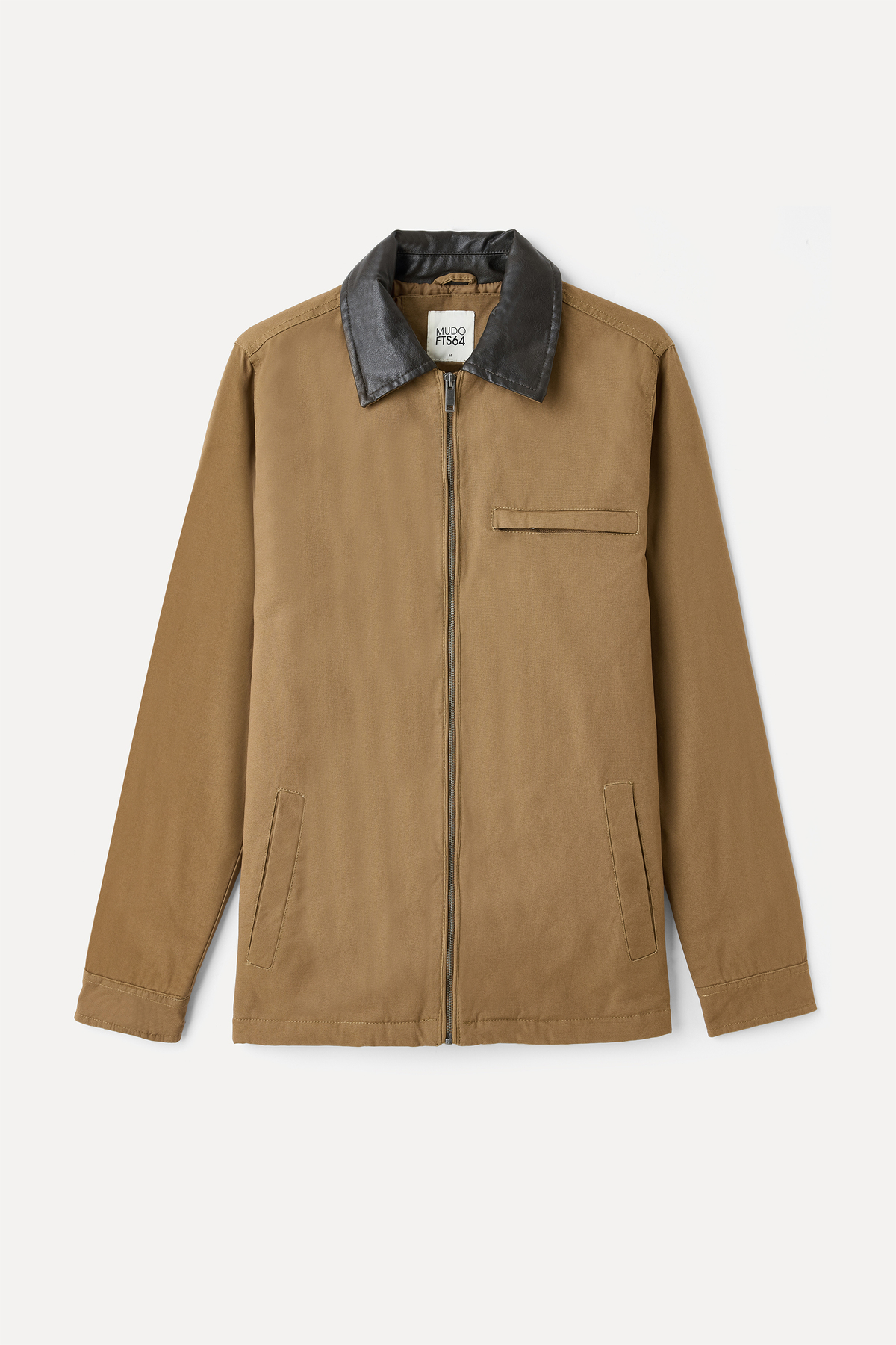 Mudo  YAKA DETAYLI FERMUARLI CASUAL CEKET - Görsel 6