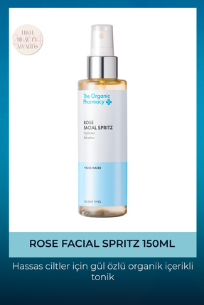 The Organic Pharmacy Rose Facial Spritz - Gül Özlü Yatıştırıcı Tonik 150ml