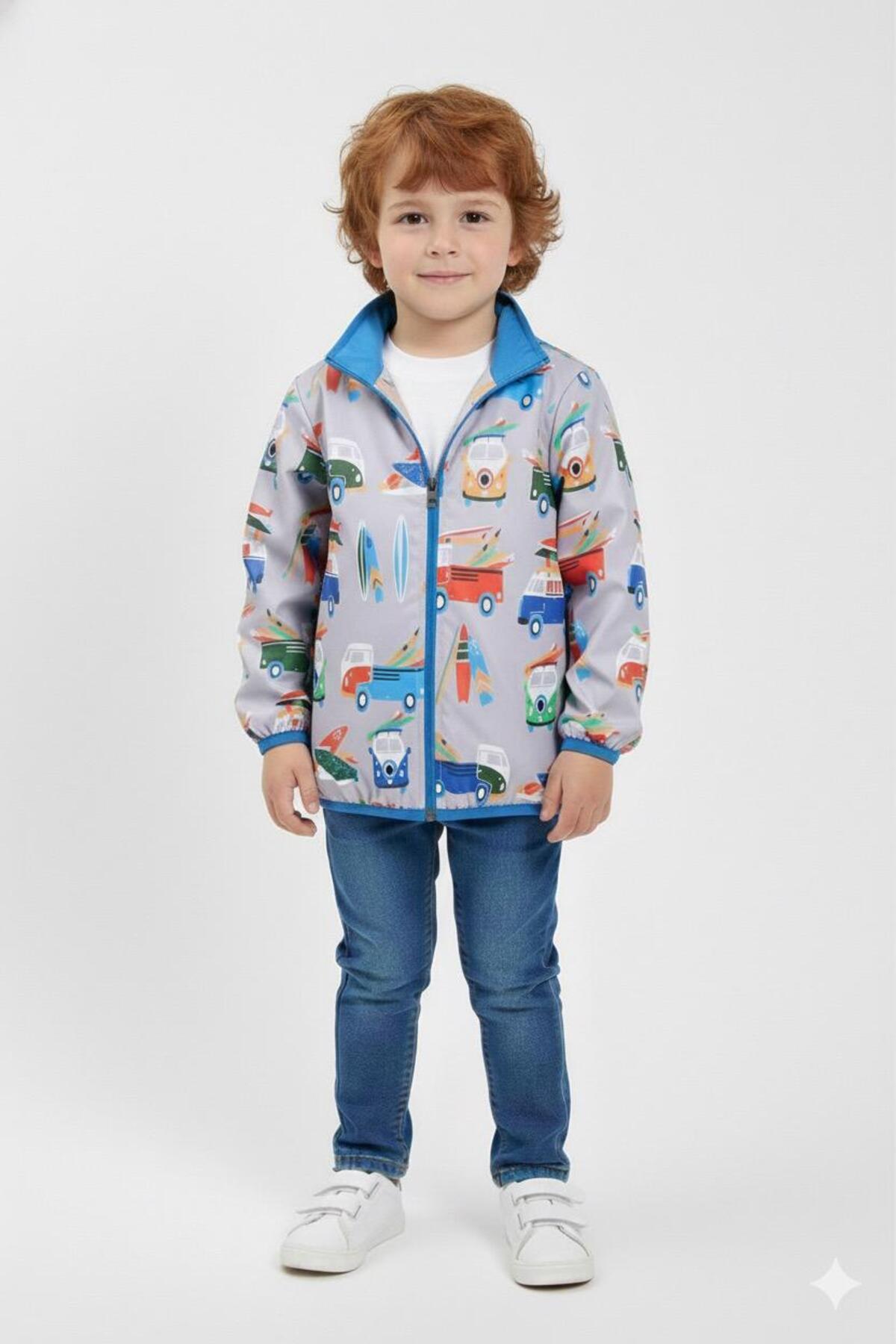 Butik ERKEK BEBEK KAPÜŞON DETAYLI YAĞMURLUK - RÜZGARLIK fotoğrafı 6 (önizleme)